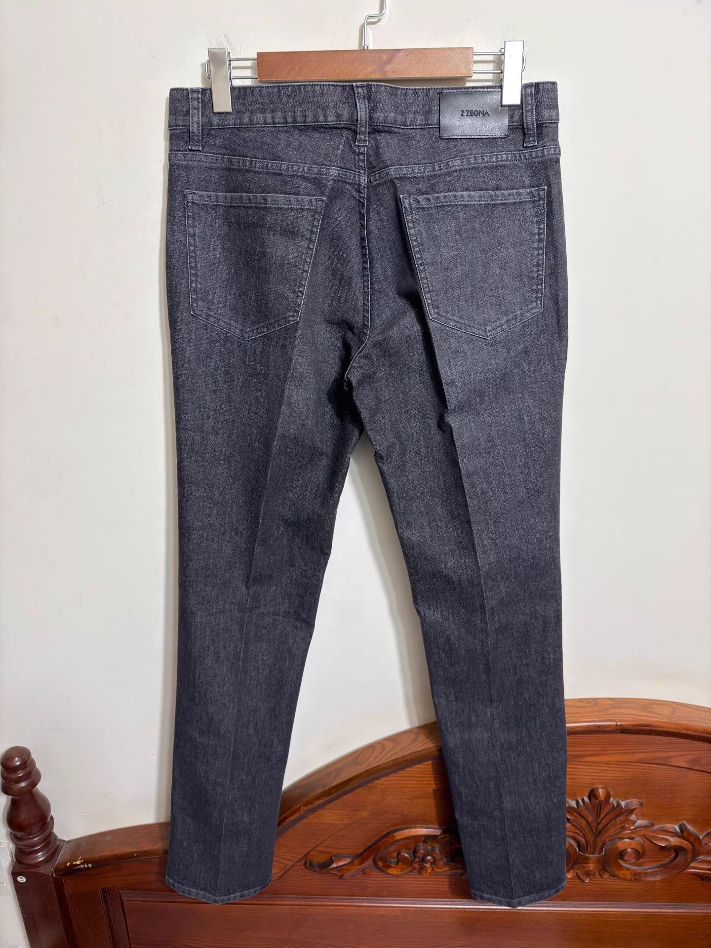 Z Zegna Gray Denim Pants Size 32 Size US 32 / EU 48 - 2 Thumbnail