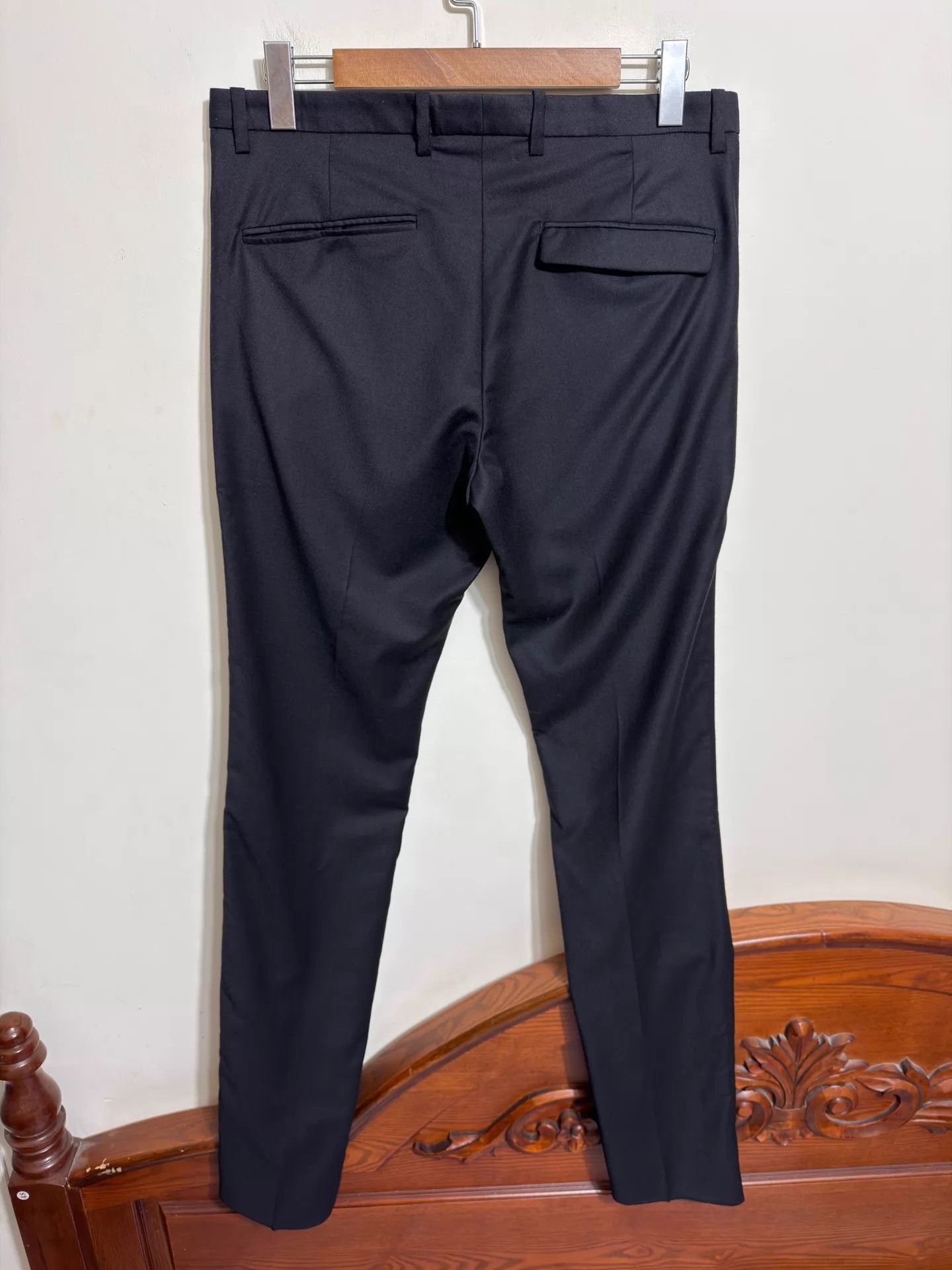 Jil Sander Black Casual Pants Size 32 Size US 32 / EU 48 - 2 Thumbnail