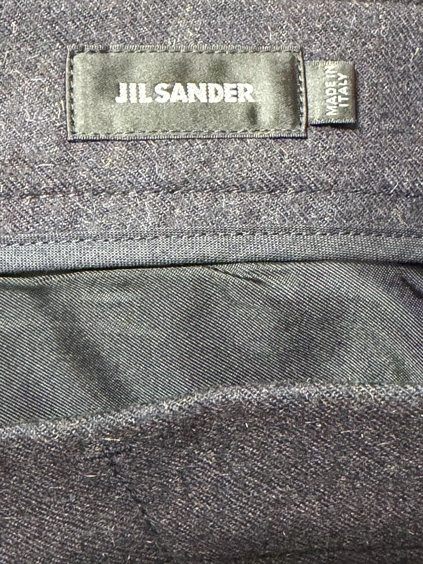 Jil Sander Black Slim-Fit Casual Pants Size 32 Size US 32 / EU 48 - 6 Thumbnail