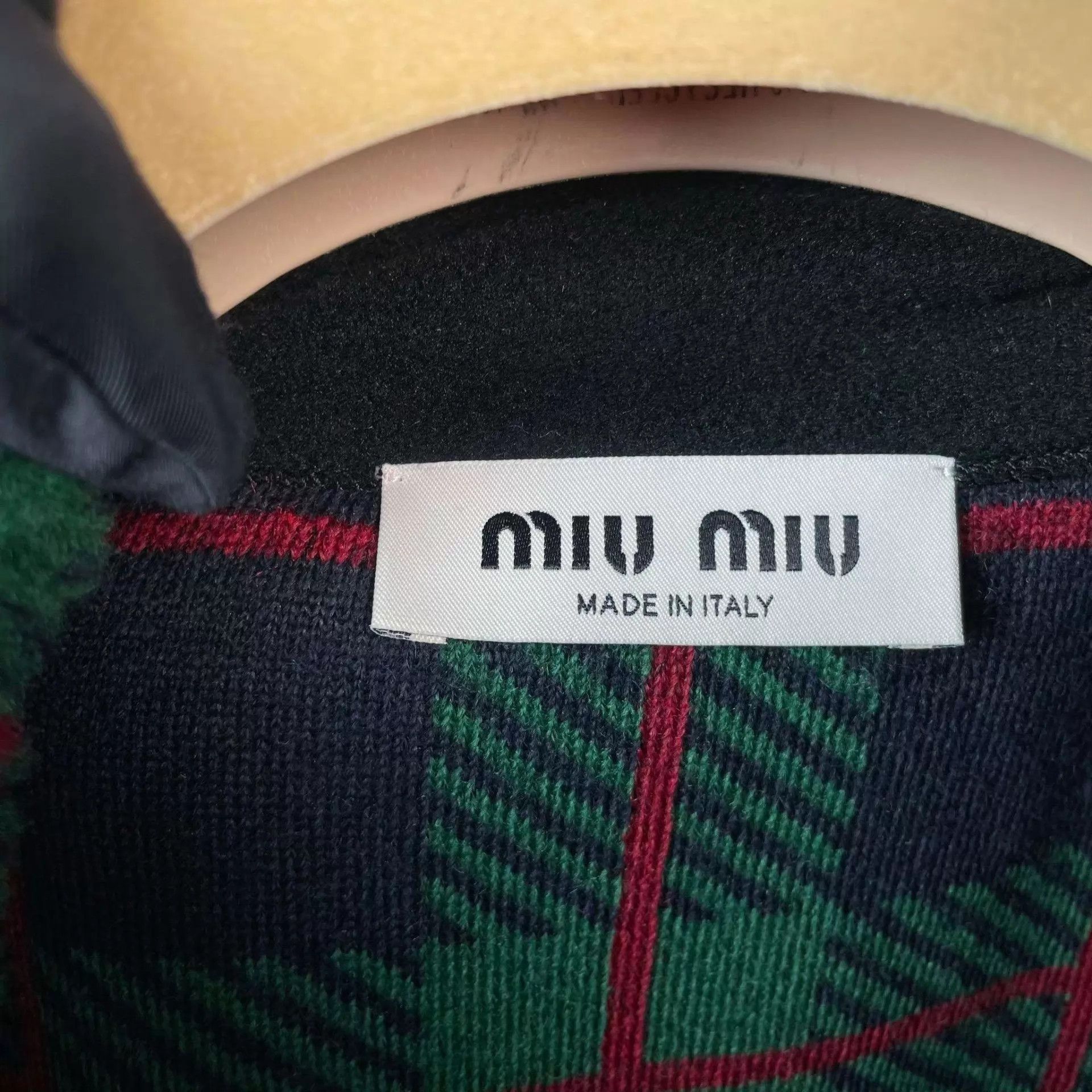 Miu Miu Plaid Fleece Zip-Up Jacket Size US XS / EU 42 / 0 - 4 Thumbnail