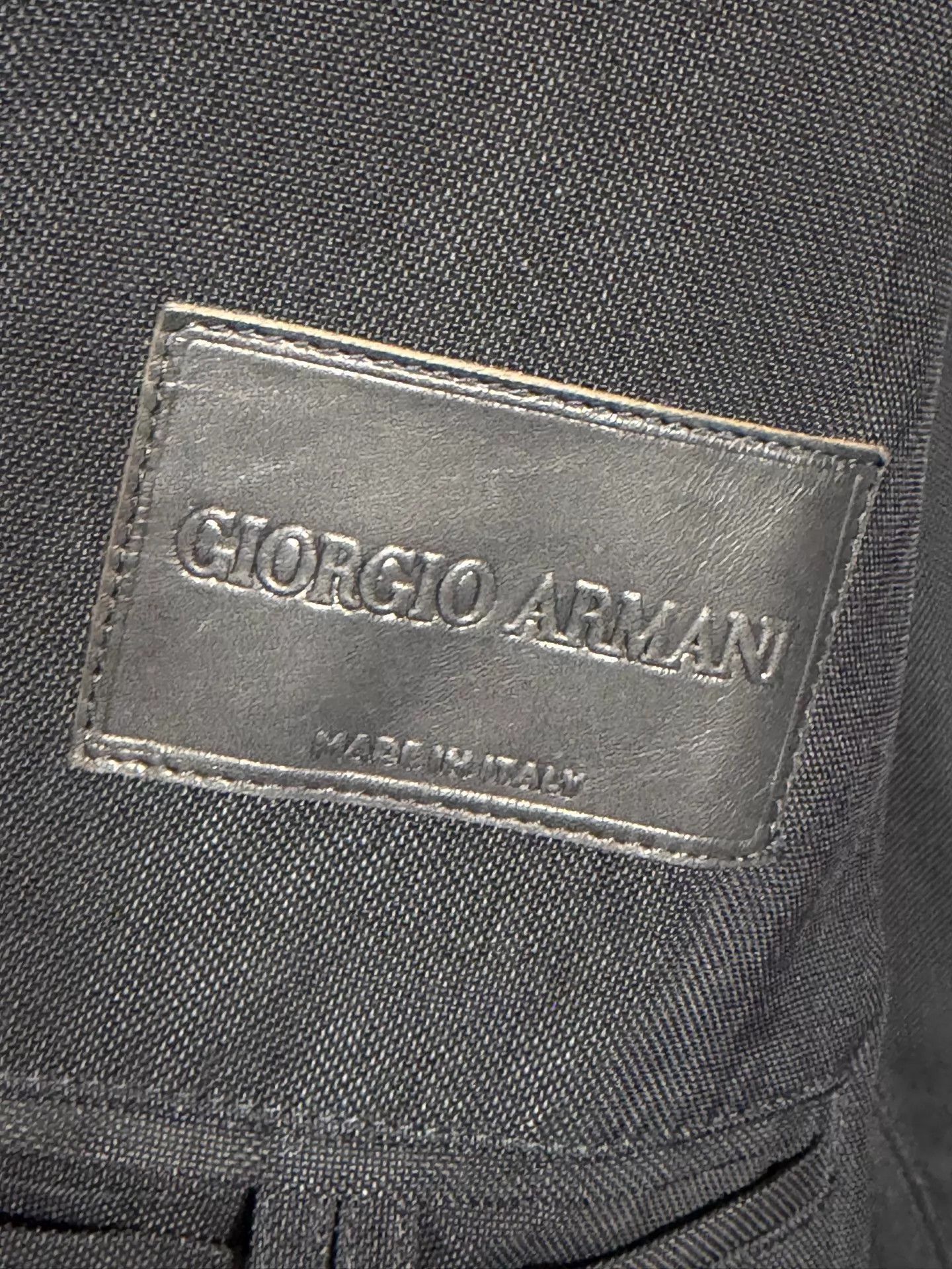 Giorgio Armani Black Double-Breasted Blazer - Size L Size US L / EU 52-54 / 3 - 7 Thumbnail