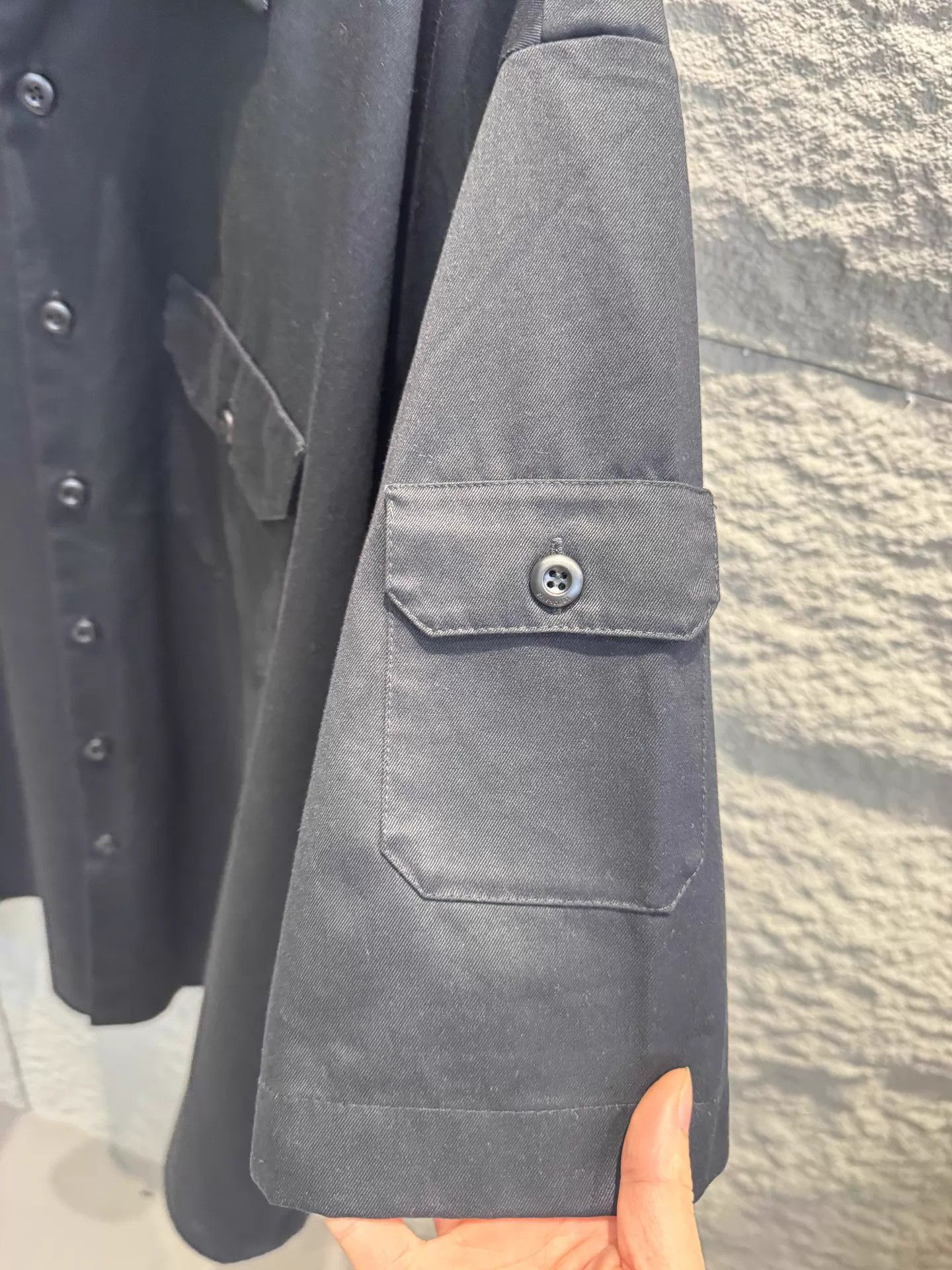 Balenciaga Black Short Sleeve Button-Up Shirt Size L Size US L / EU 52-54 / 3 - 5 Thumbnail