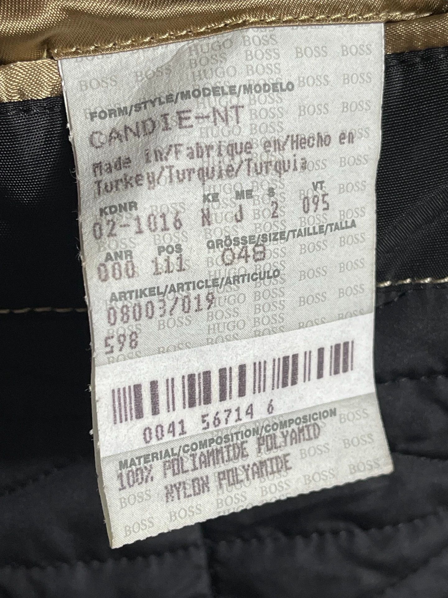 Hugo Boss Black Fur Collar Bomber Jacket Size M Size US M / EU 48-50 / 2 - 7 Thumbnail