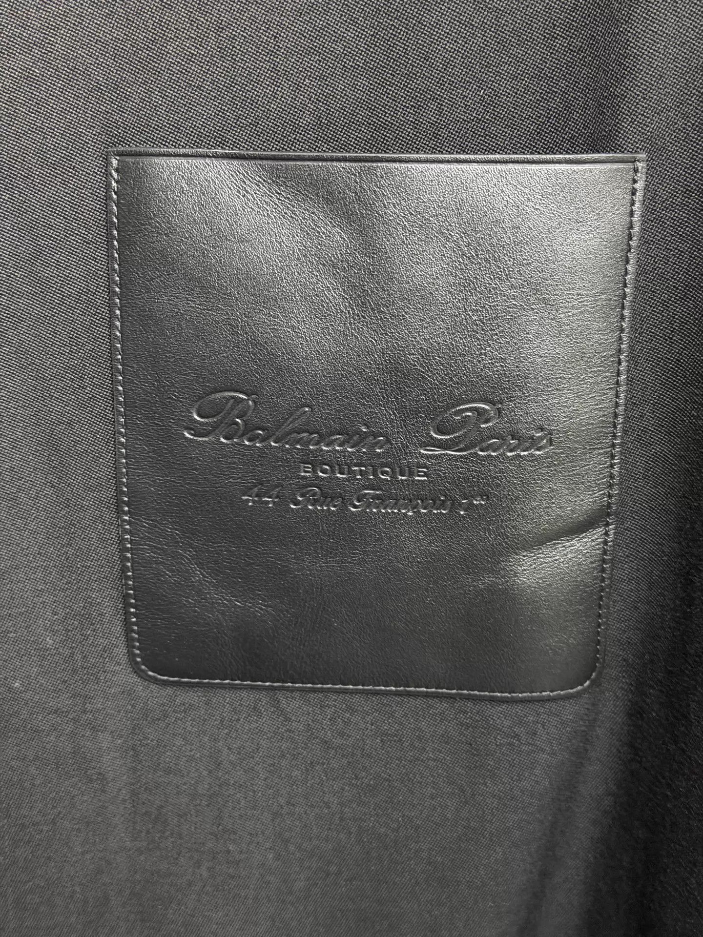 Balmain Black Long-Sleeve Button-Up Shirt Size L Size US L / EU 52-54 / 3 - 5 Thumbnail
