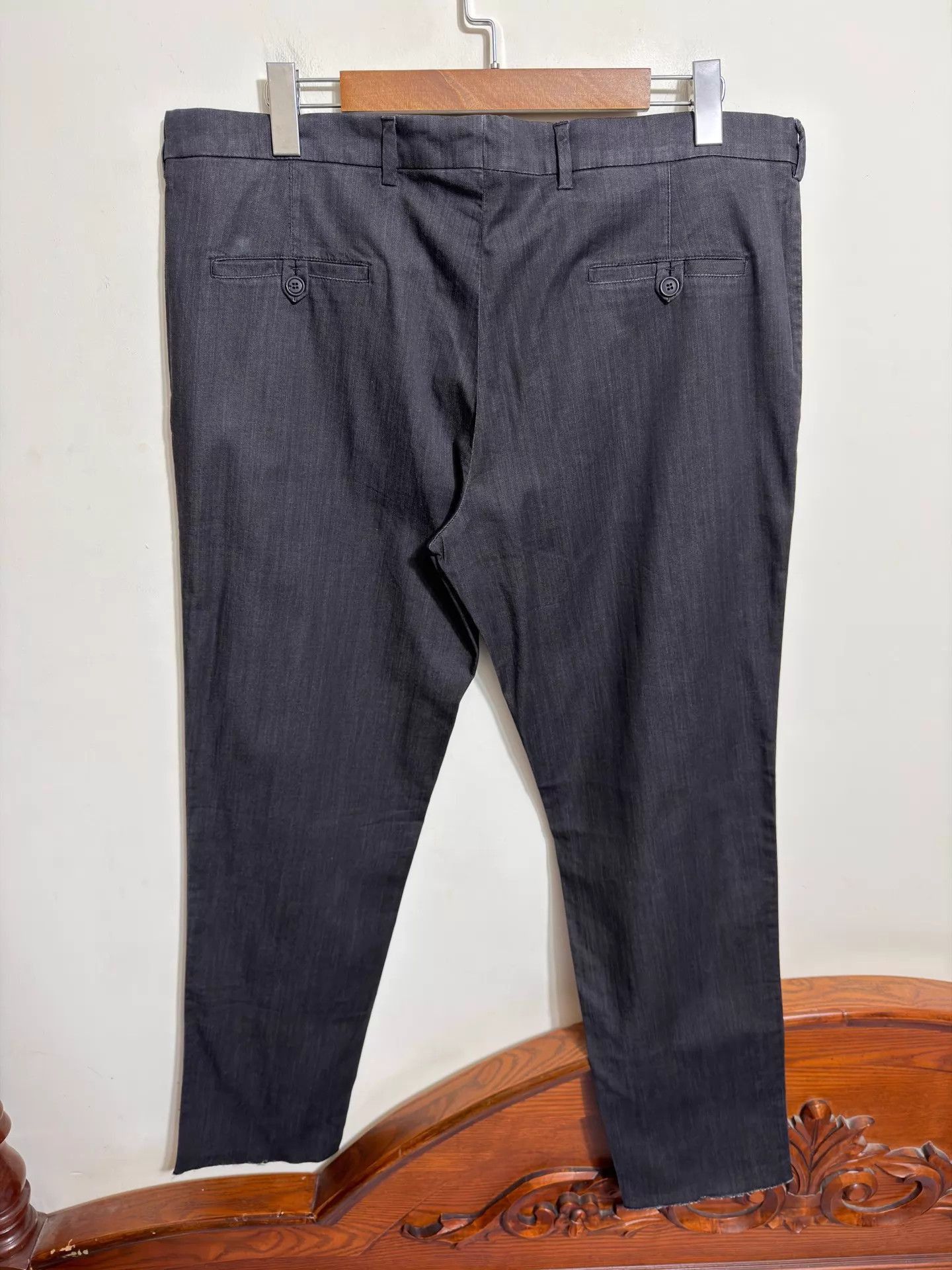 Prada Gray Casual Pants Size 38 Size US 38 / EU 54 - 2 Thumbnail