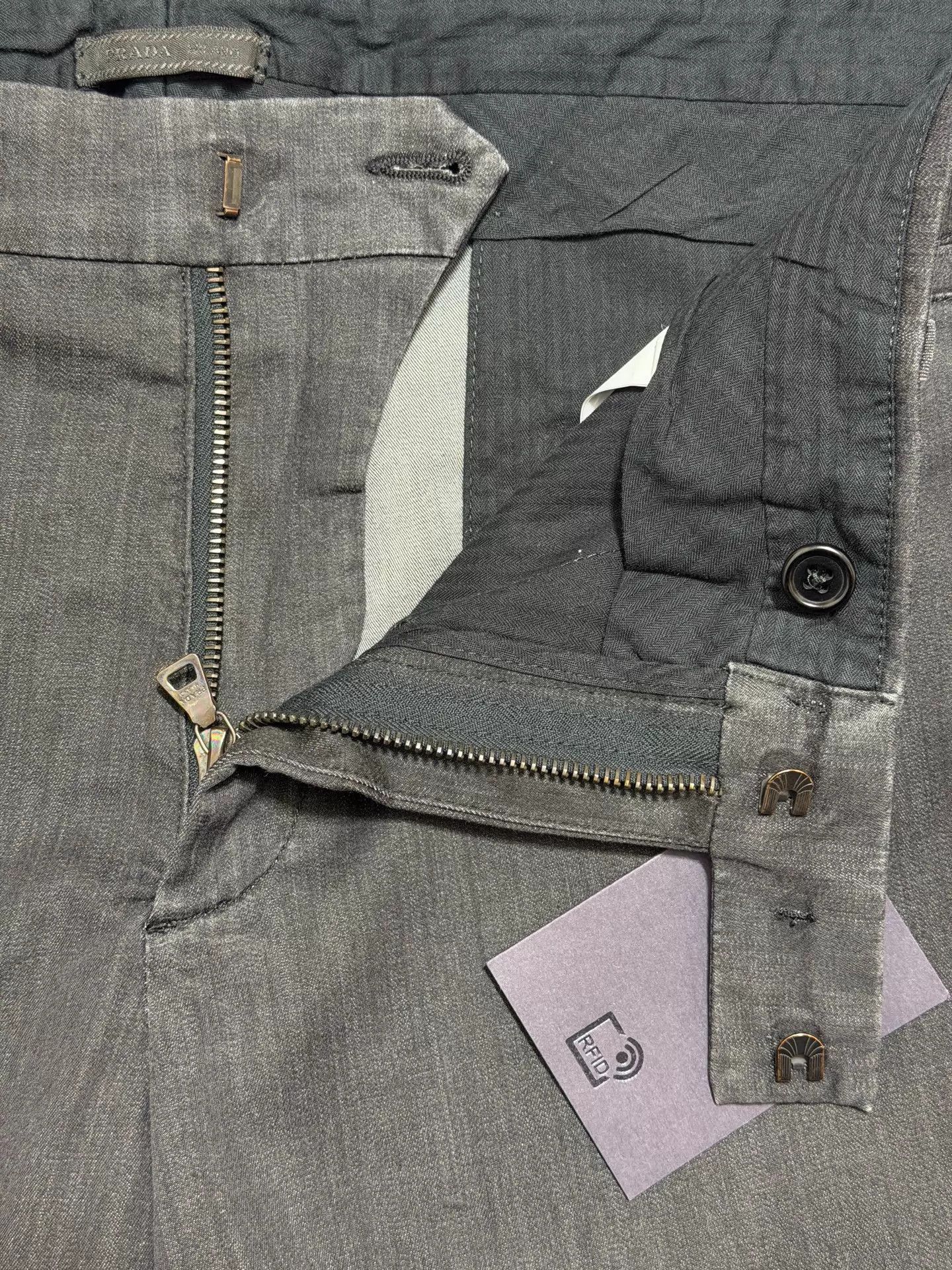 Prada Gray Casual Pants Size 38 Size US 38 / EU 54 - 4 Thumbnail