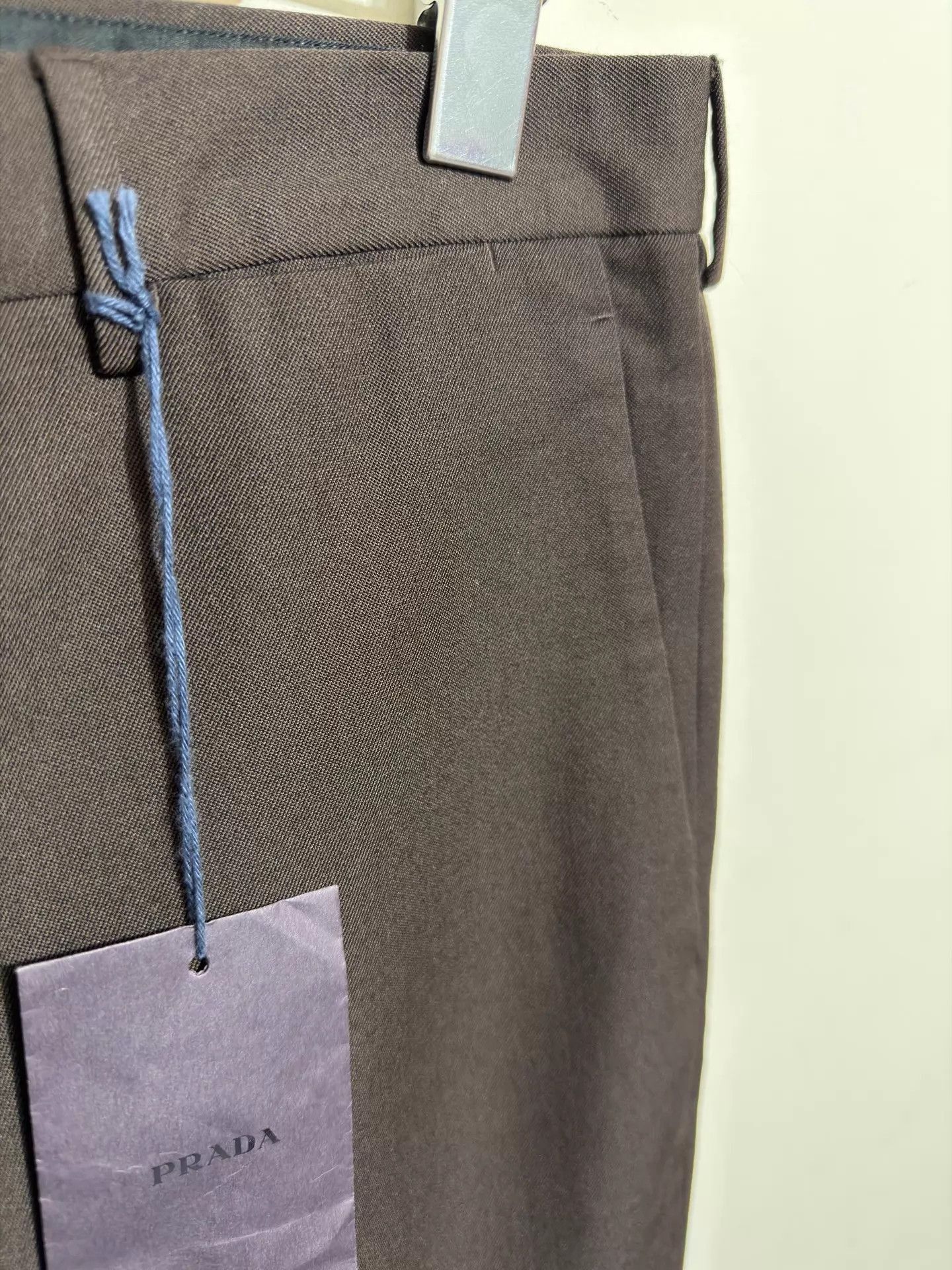 Prada Brown Tailored Pants Size 32 Size US 32 / EU 48 - 3 Thumbnail