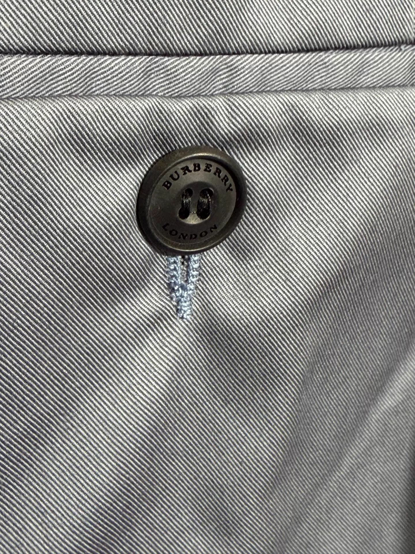 Burberry Blue Casual Pants Size 32 Size US 32 / EU 48 - 5 Thumbnail