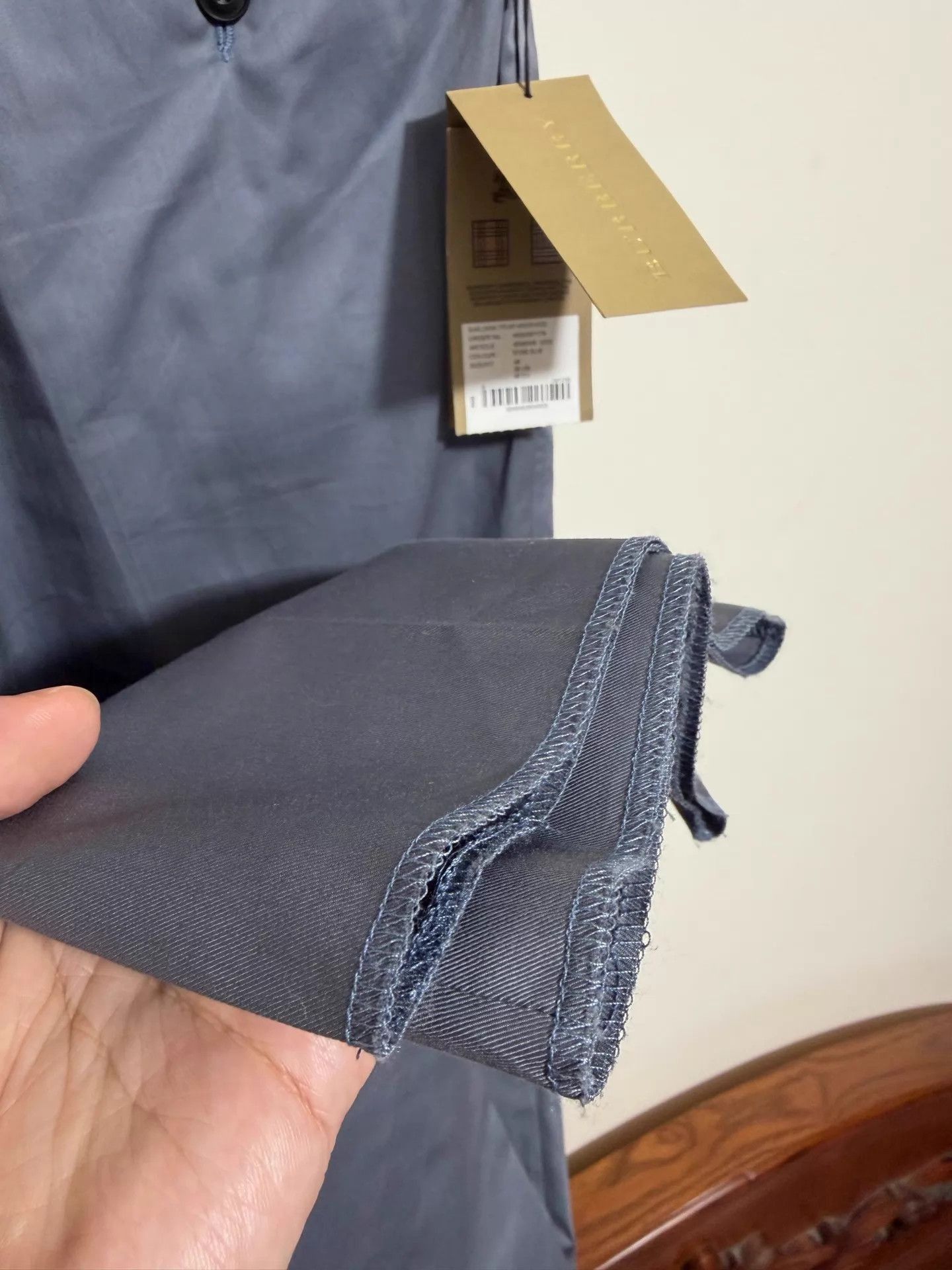 Burberry Blue Casual Pants Size 32 Size US 32 / EU 48 - 6 Thumbnail