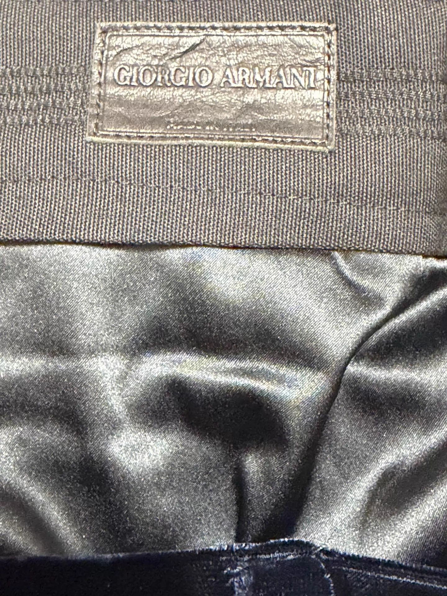 Armani Blue Casual Velvet Pants Size 36 Size US 36 / EU 52 - 6 Thumbnail