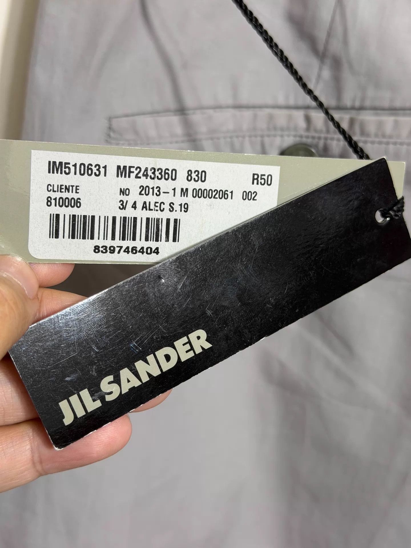 Jil Sander Gray Casual Pants Size 34 Size US 34 / EU 50 - 7 Thumbnail