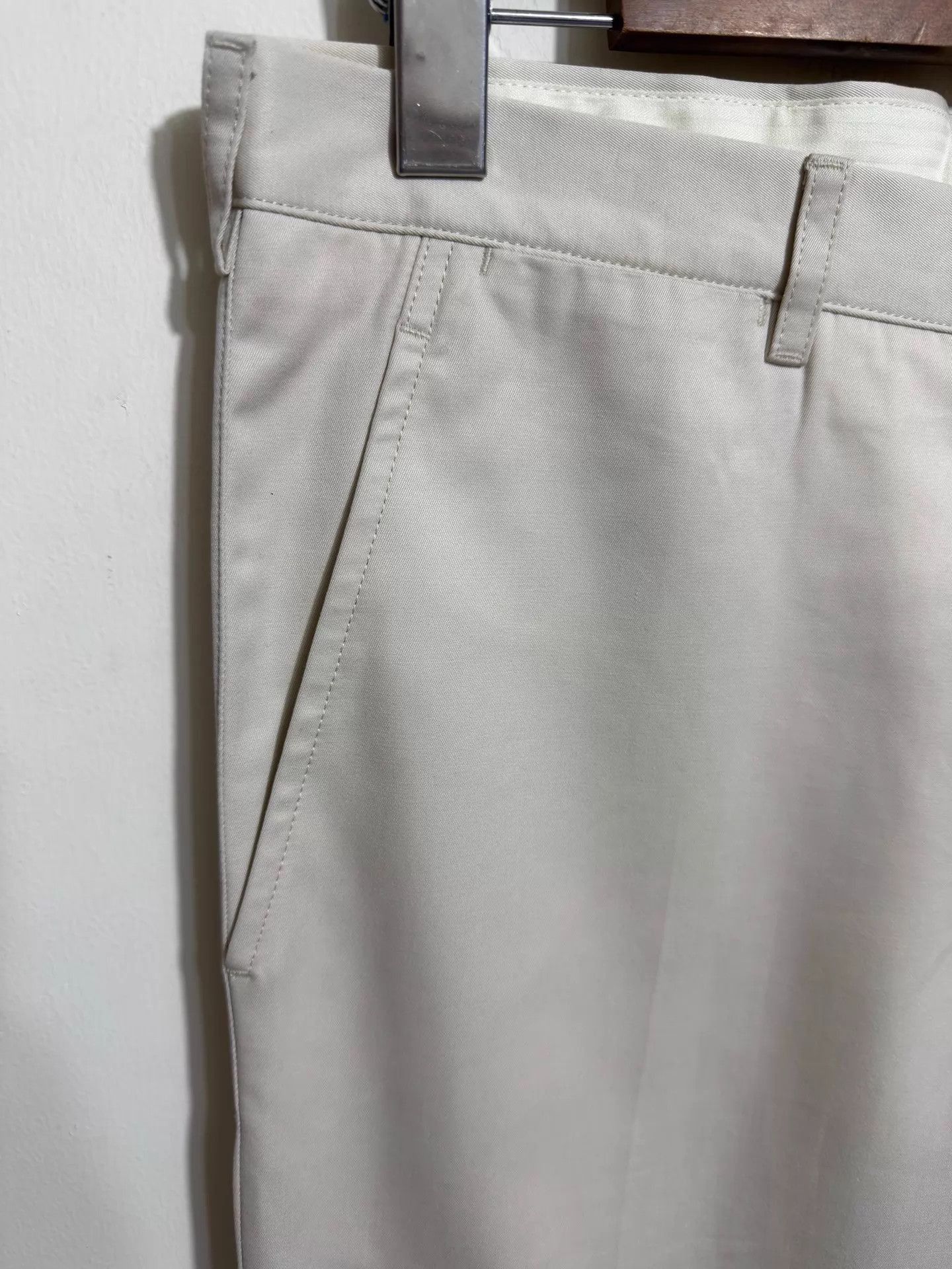 Prada Beige Casual Pants Size 32 Size US 32 / EU 48 - 3 Thumbnail