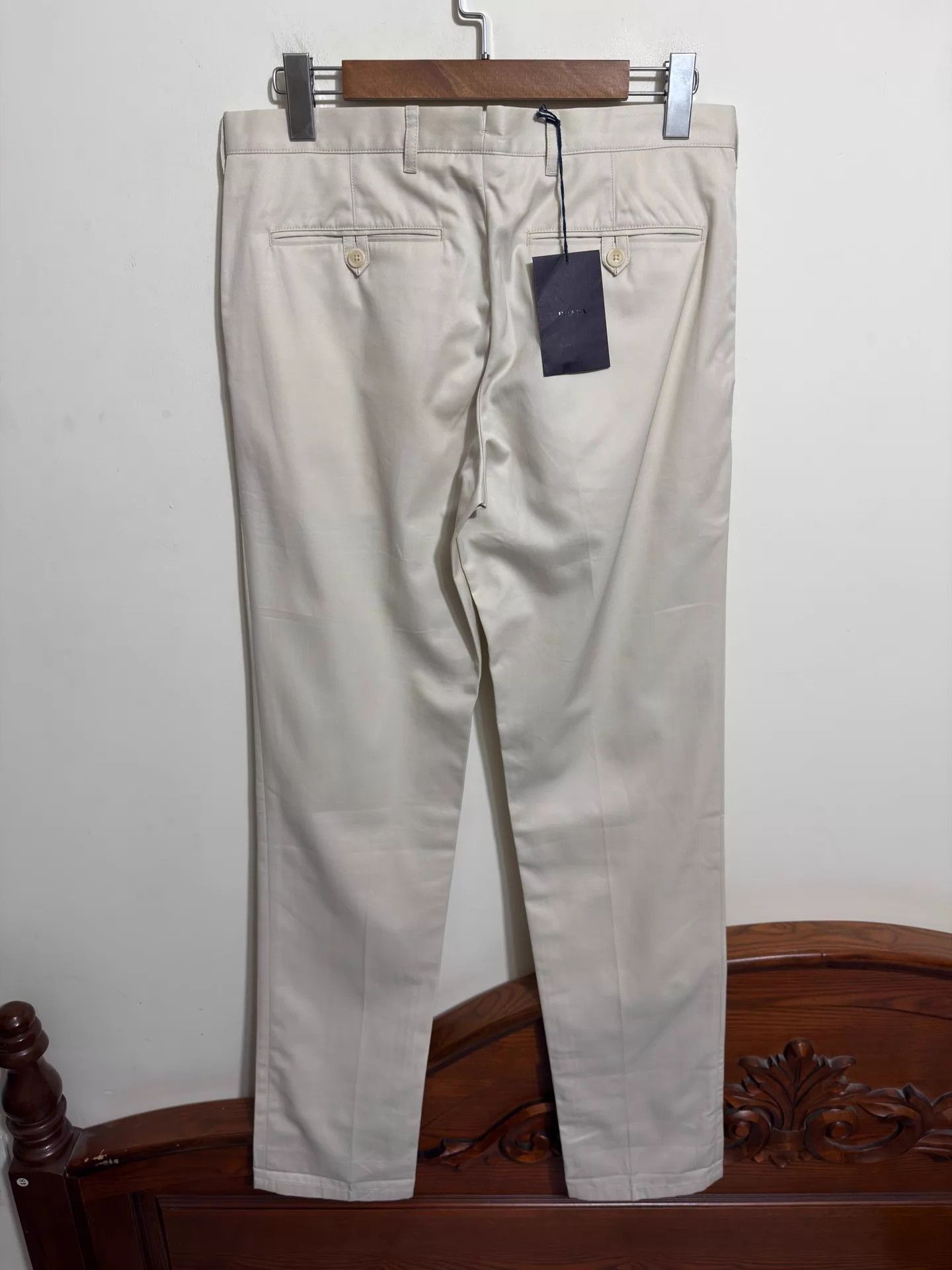 Prada Beige Casual Pants Size 32 Size US 32 / EU 48 - 2 Thumbnail