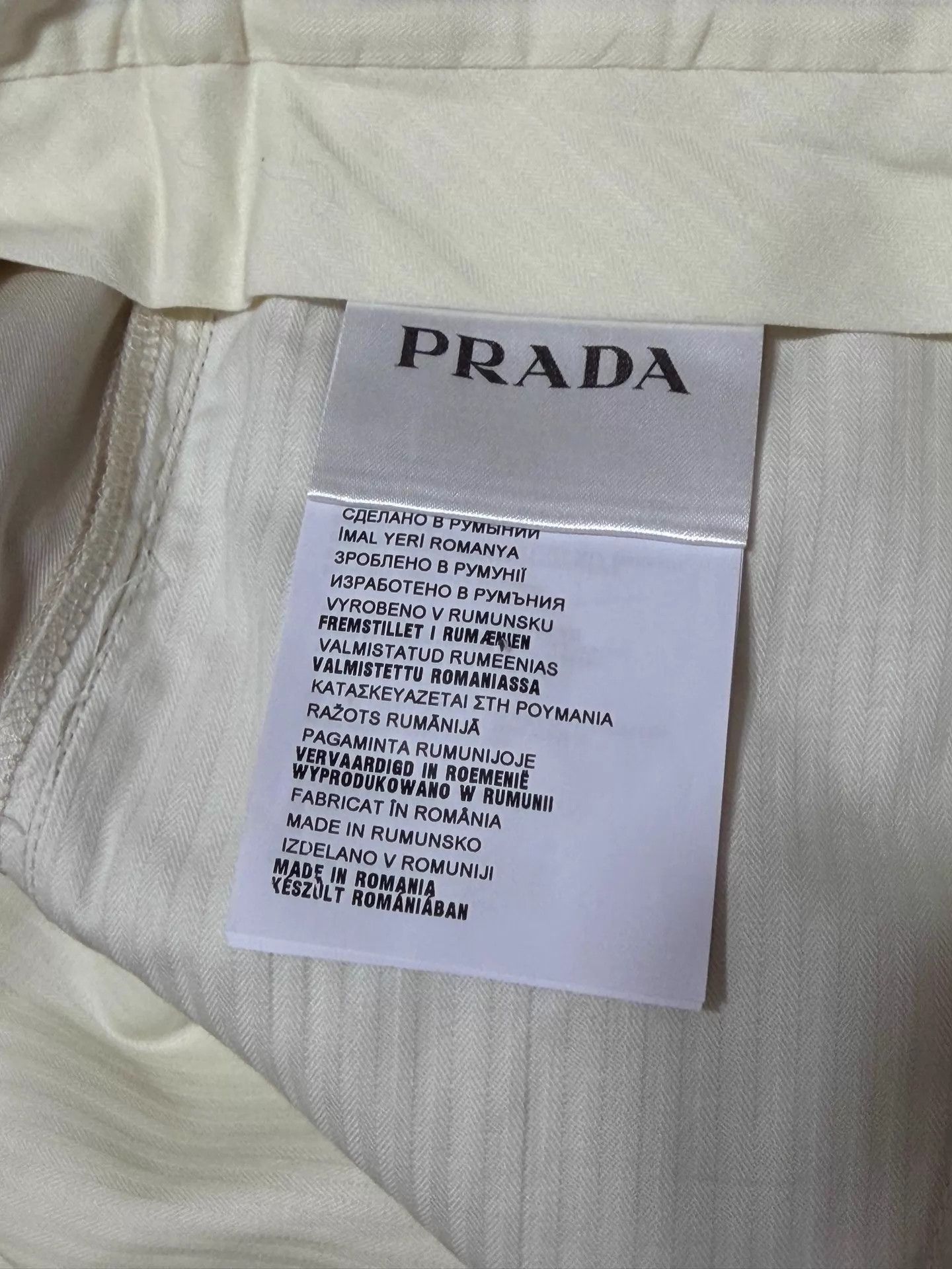 Prada Beige Casual Pants Size 32 Size US 32 / EU 48 - 7 Thumbnail