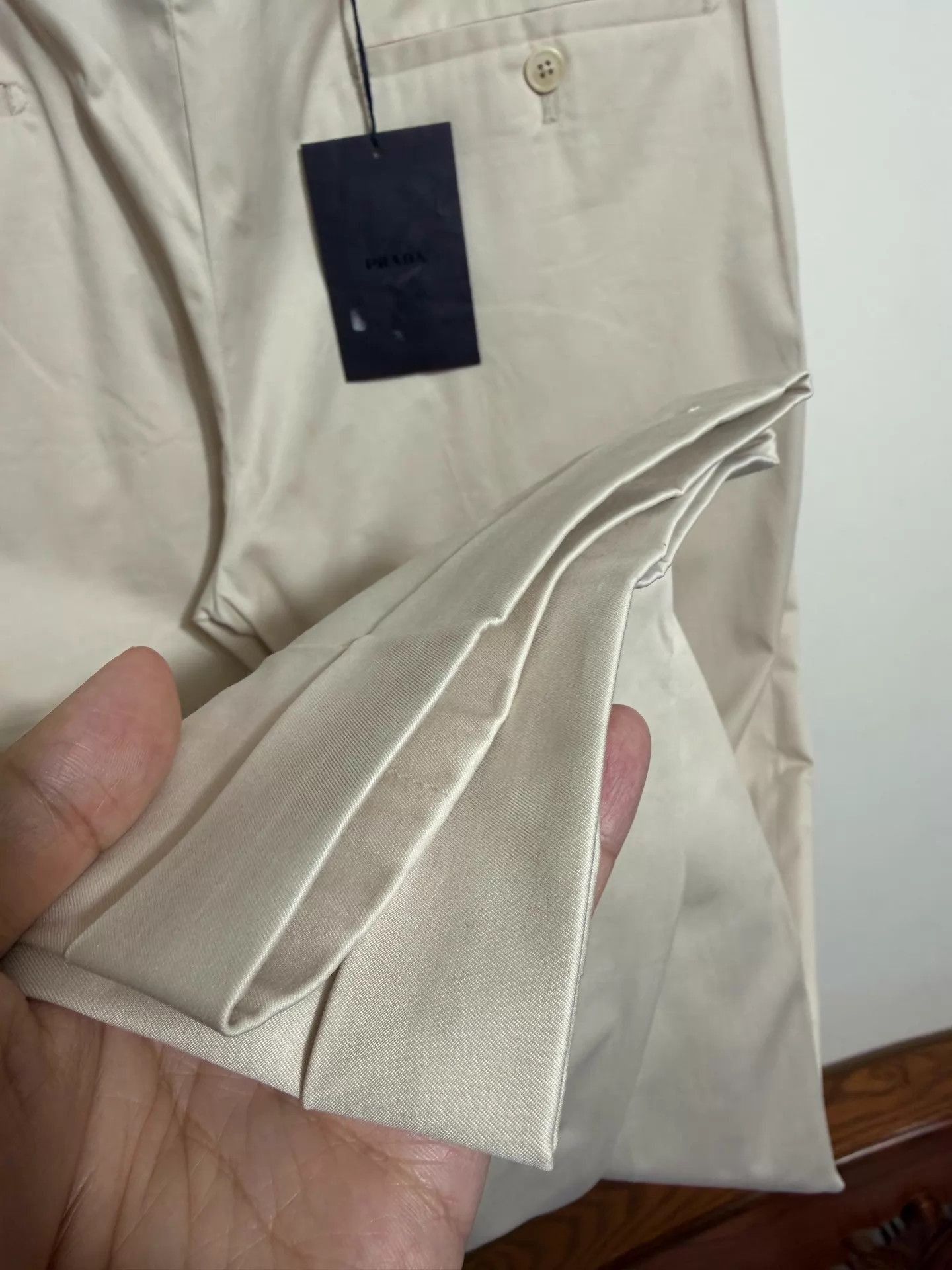 Prada Beige Casual Pants Size 34 Size US 34 / EU 50 - 6 Thumbnail