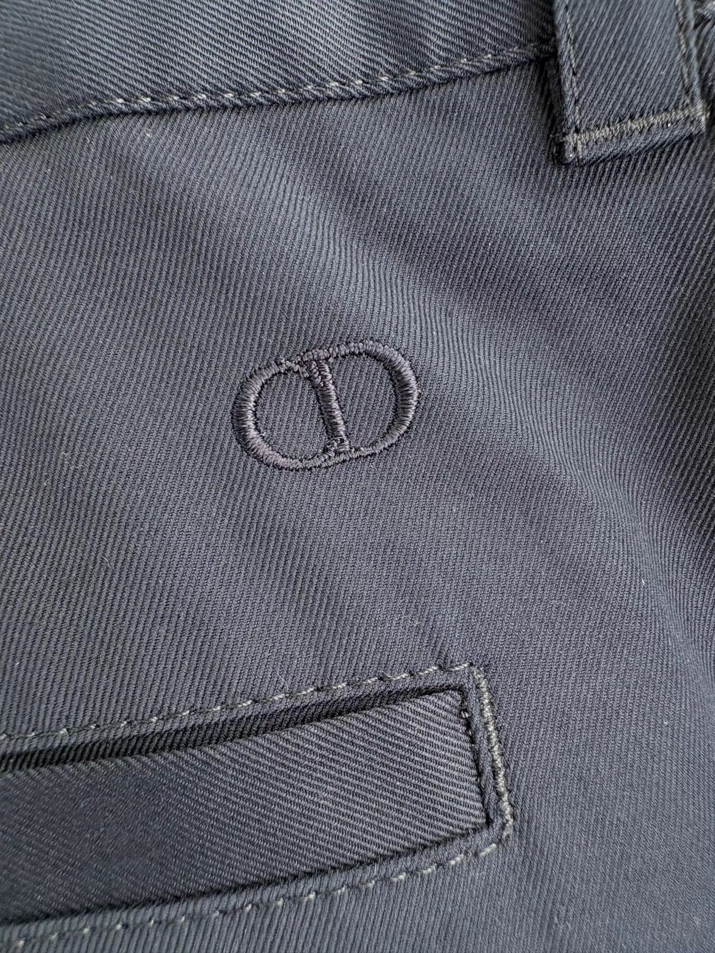 Dior Blue Casual Pants Size 38 Size US 38 / EU 54 - 3 Thumbnail