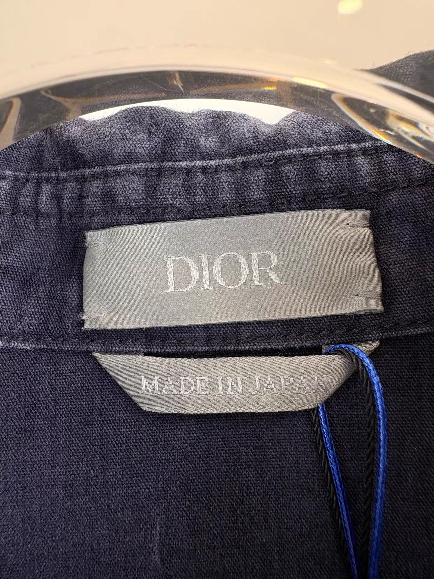 Dior Blue Patterned Long-Sleeve Button-Up Shirt Size US XXL / EU 58 / 5 - 5 Thumbnail