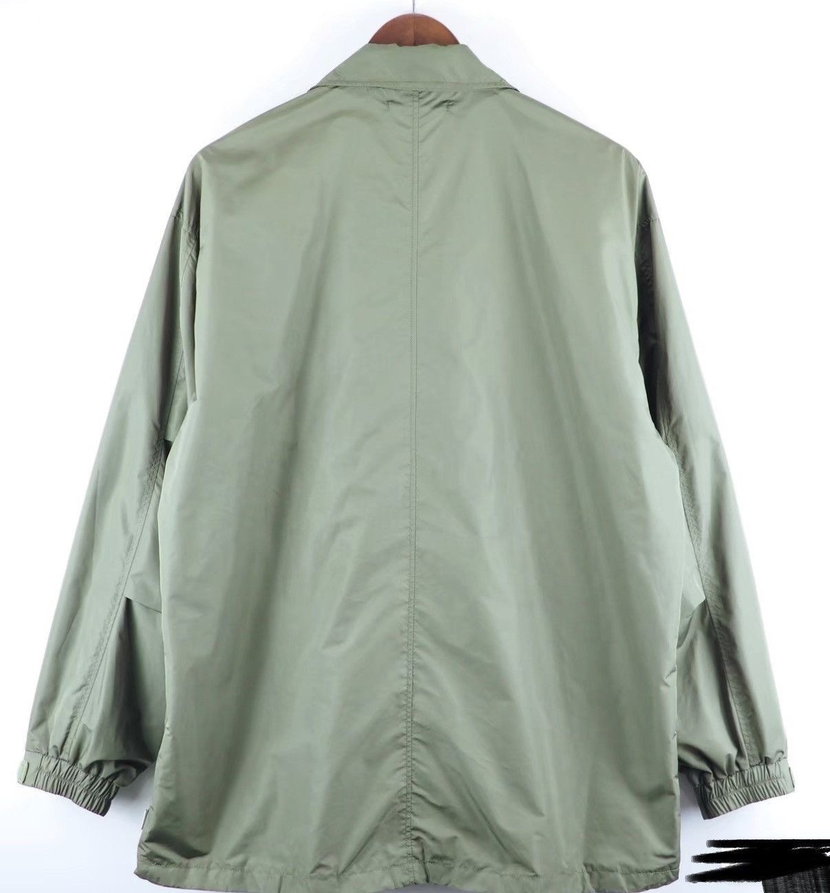 Wtaps Green Lightweight Zip-Up Jacket Size S Size US S / EU 44-46 / 1 - 3 Thumbnail