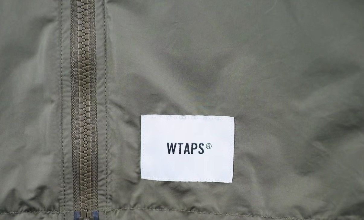 Wtaps Green Lightweight Zip-Up Jacket Size S Size US S / EU 44-46 / 1 - 6 Thumbnail