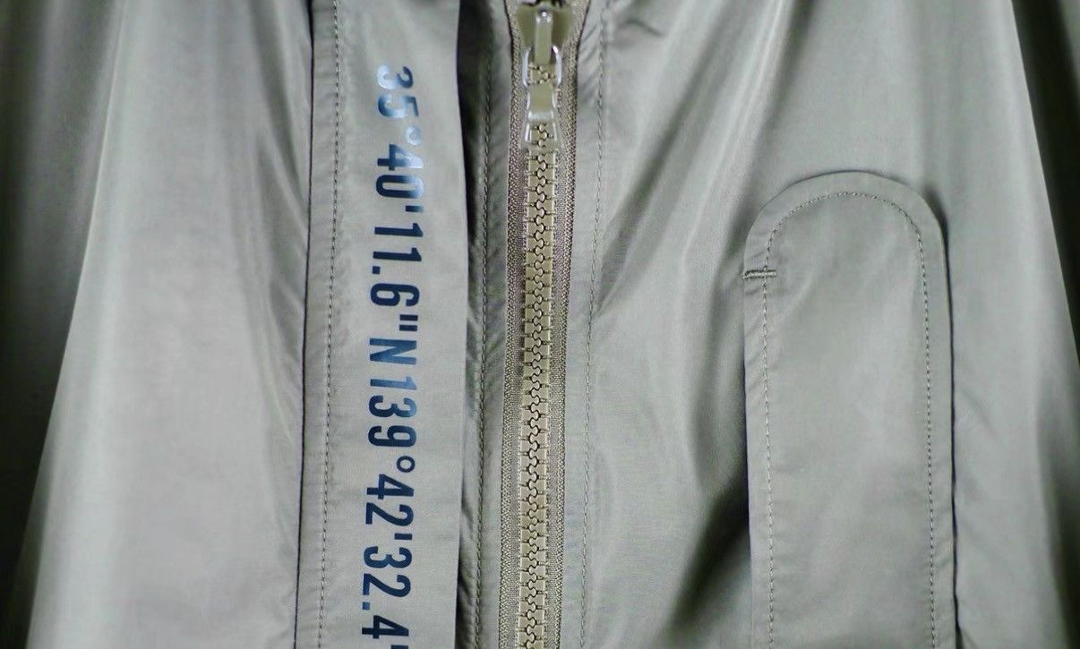 Wtaps Green Lightweight Zip-Up Jacket Size S Size US S / EU 44-46 / 1 - 5 Thumbnail
