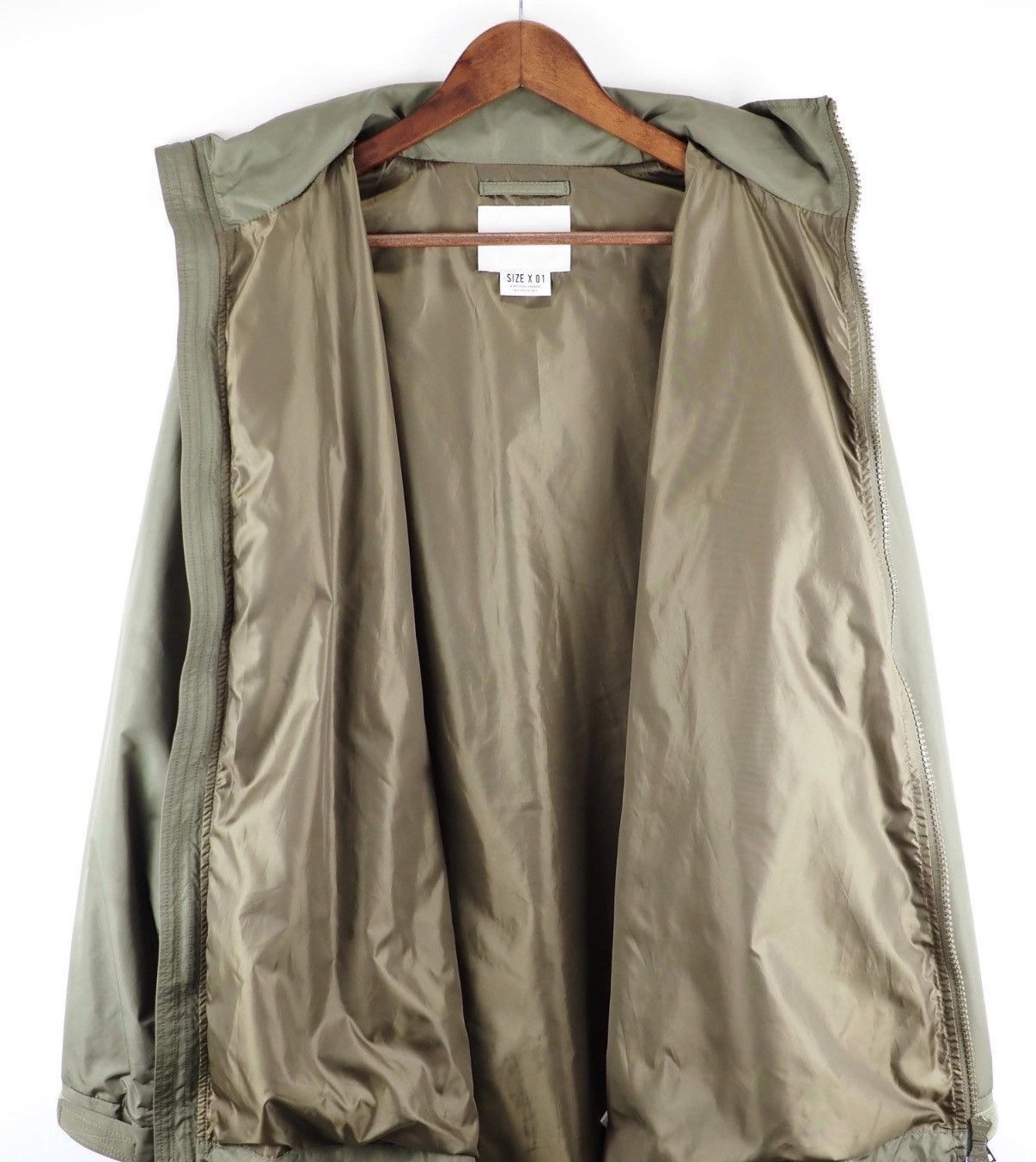 Wtaps Green Lightweight Zip-Up Jacket Size S Size US S / EU 44-46 / 1 - 2 Thumbnail