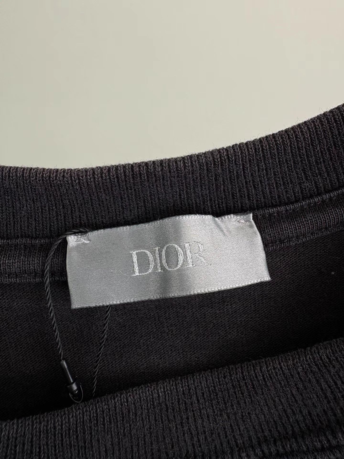 Dior Black Short Sleeve T-Shirt with Pin Design Size US M / EU 48-50 / 2 - 4 Thumbnail