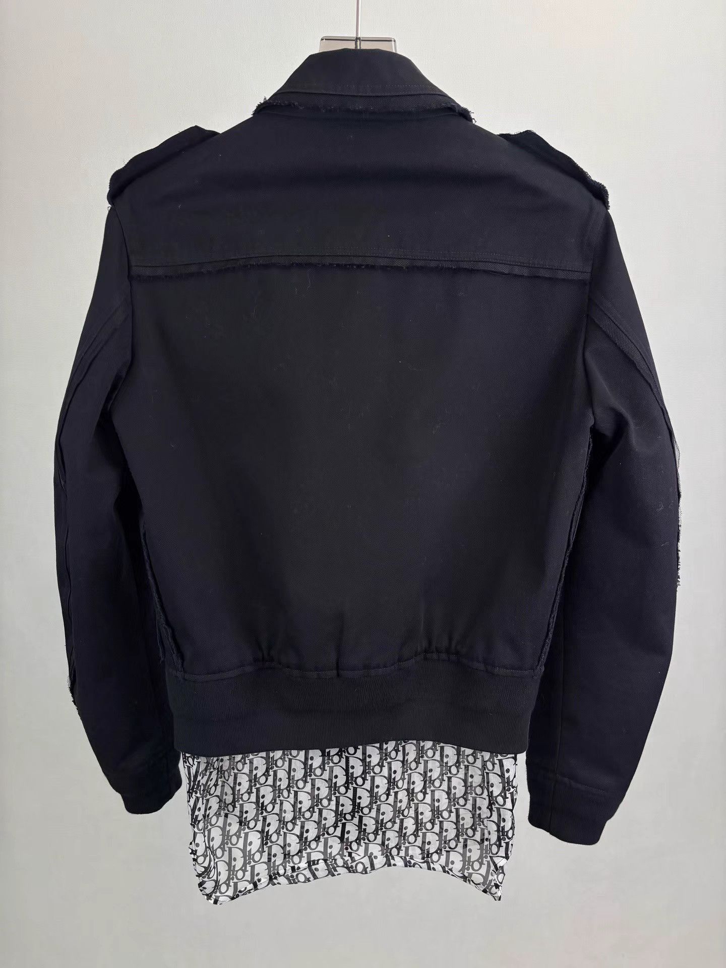 Dior Black Utility Bomber Jacket with Cargo Pockets Size US M / EU 48-50 / 2 - 2 Thumbnail