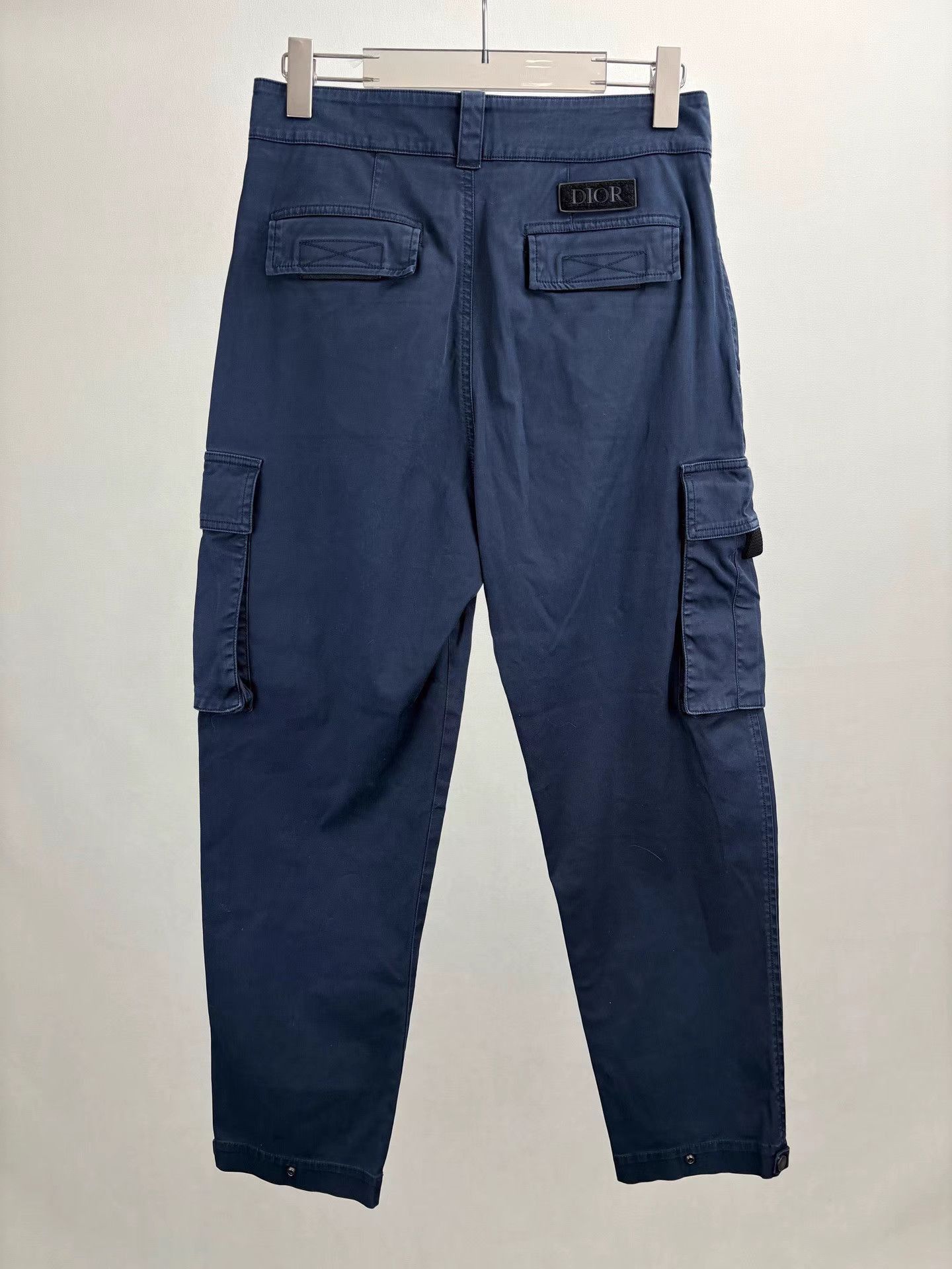 Dior Blue Cargo Pants with Utility Pockets Size 30 Size US 30 / EU 46 - 2 Thumbnail