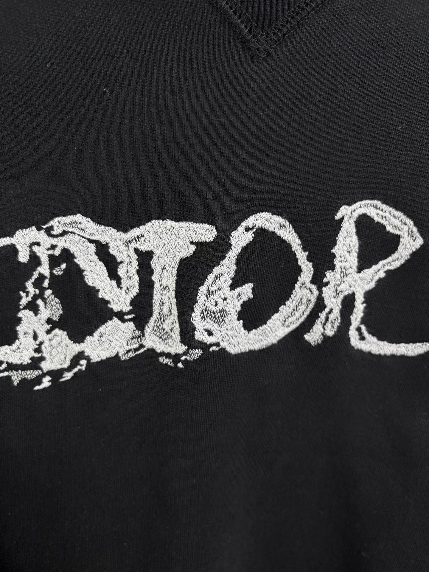 Dior Black Long Sleeve Graphic Sweatshirt Size S Size US S / EU 44-46 / 1 - 3 Thumbnail
