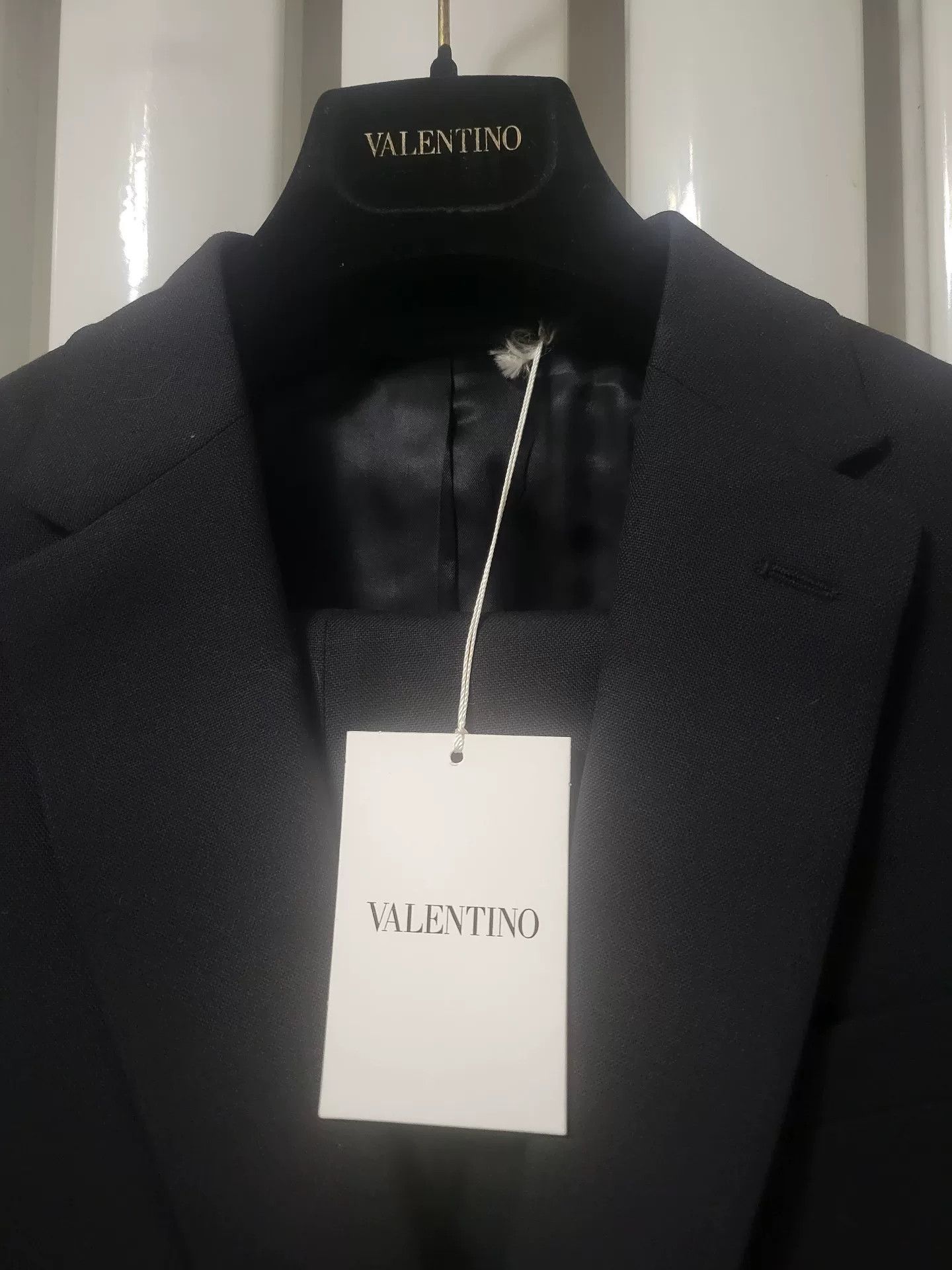 Valentino Valentino Men's Black Suit Set Size US M / EU 48-50 / 2 - 3 Thumbnail