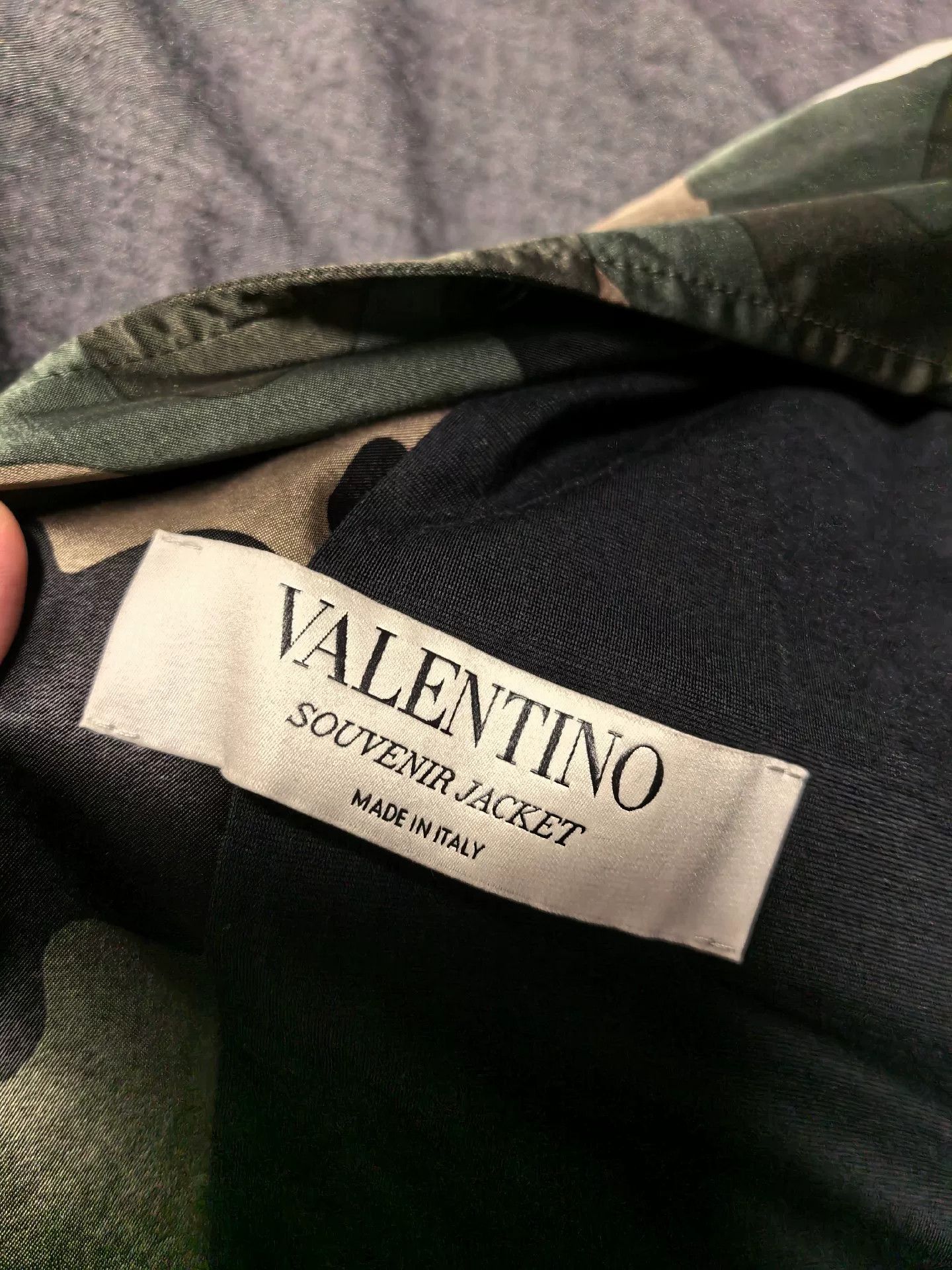 Valentino Valentino Camouflage Butterfly Jacket Size US S / EU 44-46 / 1 - 4 Thumbnail