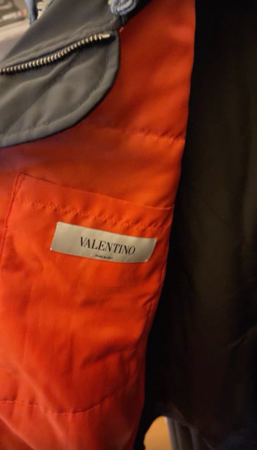 Valentino Valentino Black Bomber Outerwear Size US M / EU 48-50 / 2 - 5 Thumbnail
