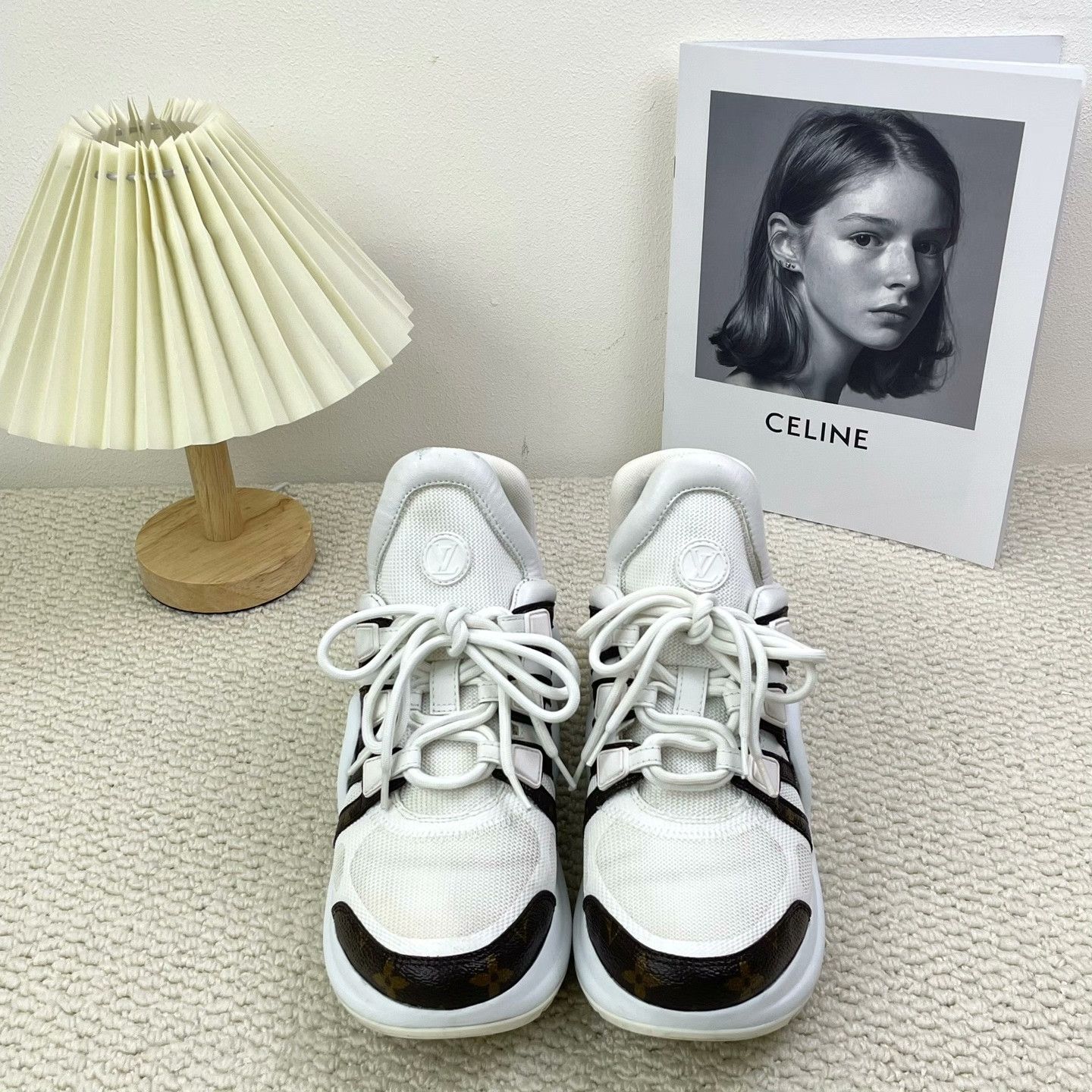 Louis Vuitton Louis Vuitton Casual Lowtop Sneakers us_8 Women Size US 8 / IT 38 - 3 Thumbnail