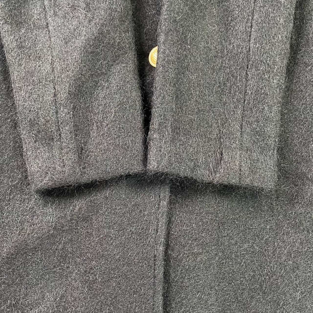 Dior Dior Retro Embroidered Black Coat S Women Size S / US 4 / IT 40 - 4 Thumbnail