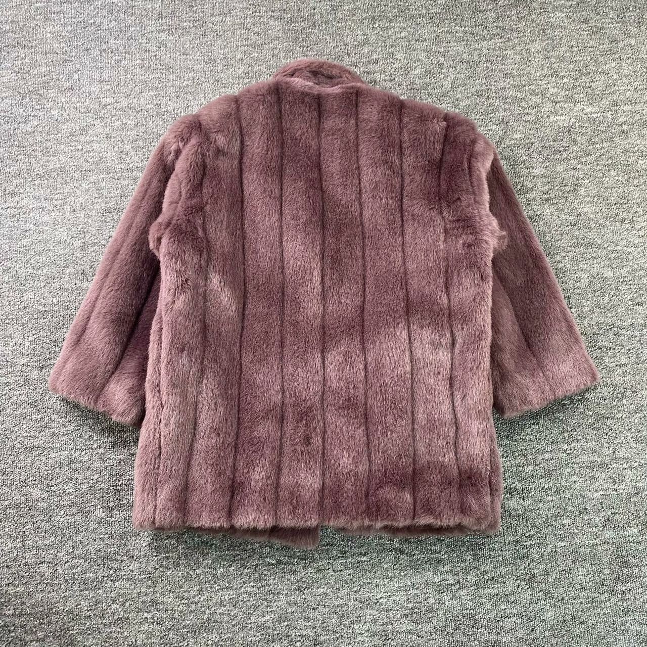 Dior Dior Fur Purple Jacket S Women Size S / US 4 / IT 40 - 2 Thumbnail