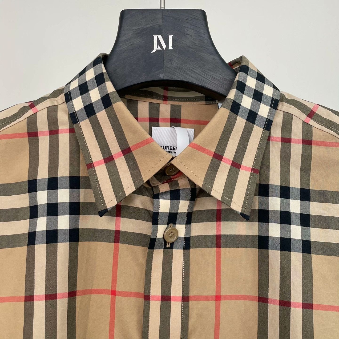 Burberry Burberry Cotton Plaid Shirt l Men Size US L / EU 52-54 / 3 - 3 Thumbnail