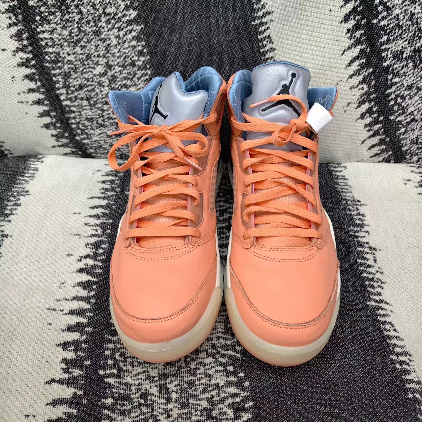 Jordan Brand Jordan Brand AIR JORDAN Collab Orange Lowtop Sneakers 12 Men Size US 12 / EU 45 - 2 Thumbnail