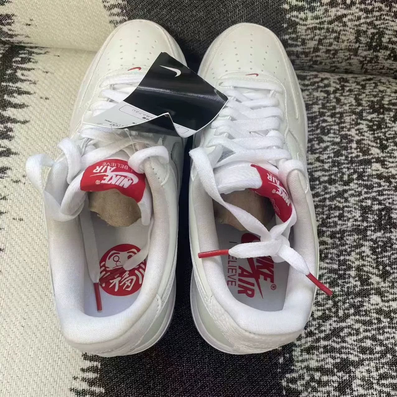 Nike Nike AIR FORCE 1 Red Lowtop Sneakers 7.5 Men Size US 7.5 / EU 40-41 - 6 Thumbnail