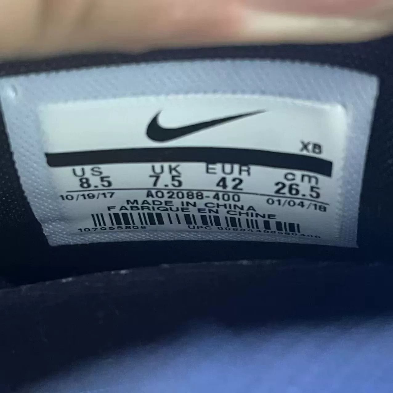 Nike Nike LEBRON Blue Lowtop Sneakers 9 Men Size US 9 / EU 42 - 9 Thumbnail