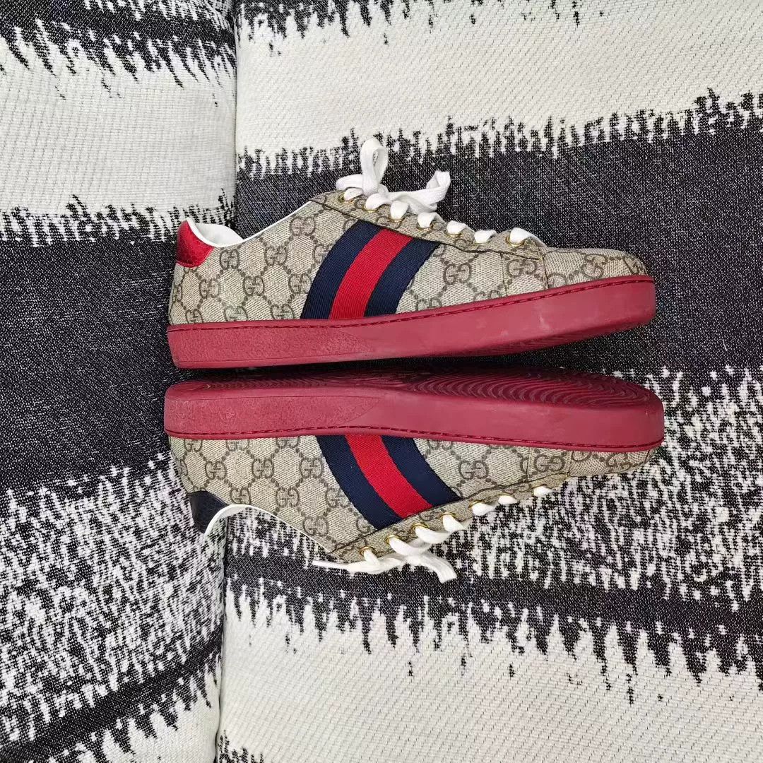 Gucci Gucci Lowtop Sneakers 9.5 Men Size US 9.5 / EU 42-43 - 4 Thumbnail
