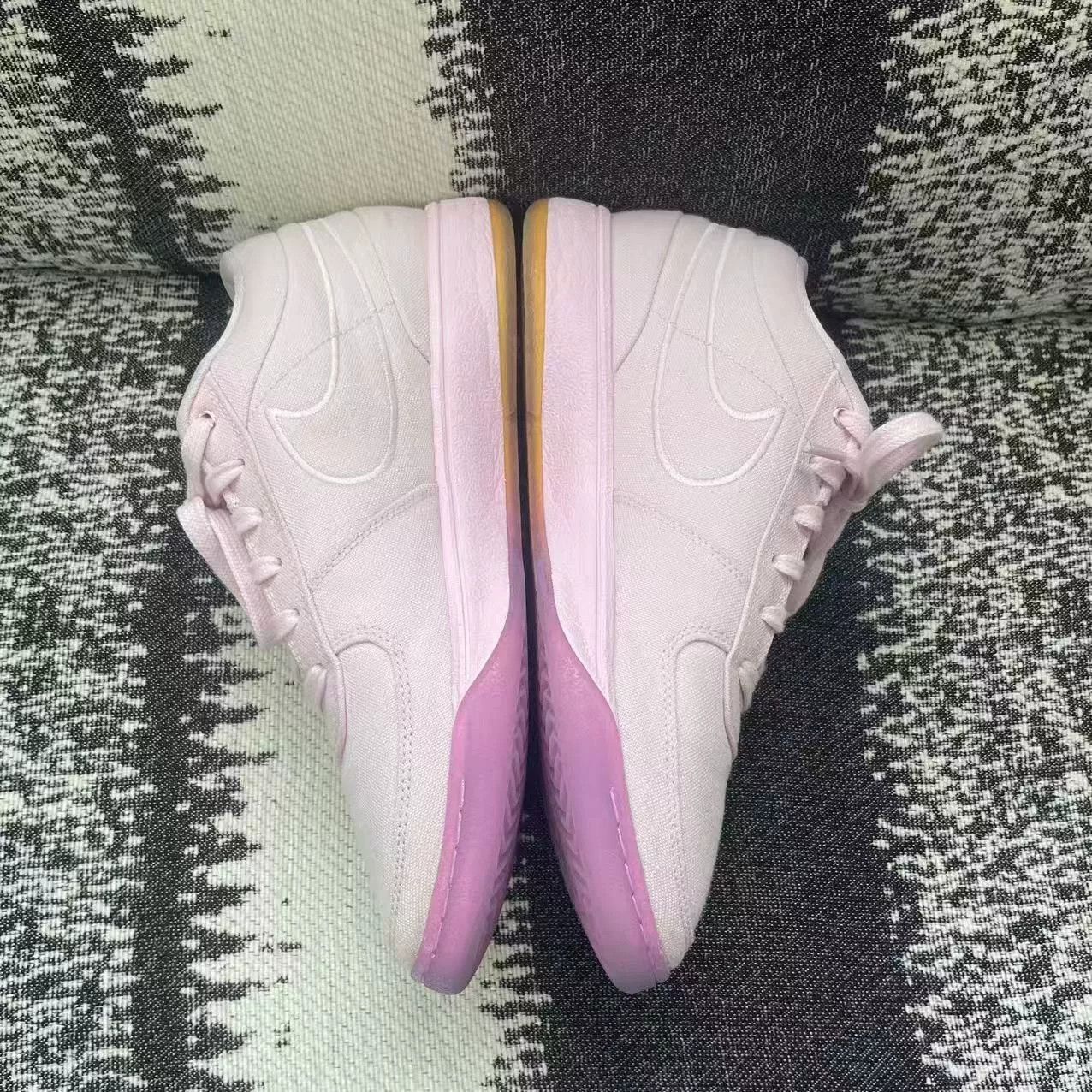Nike Nike Basketball Pink Lowtop Sneakers 8 Men Size US 8 / EU 41 - 4 Thumbnail