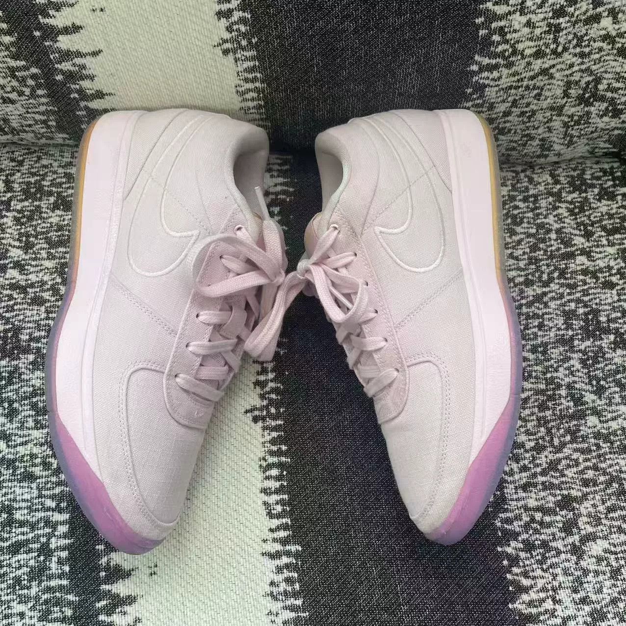 Nike Nike Basketball Pink Lowtop Sneakers 8 Men Size US 8 / EU 41 - 5 Thumbnail