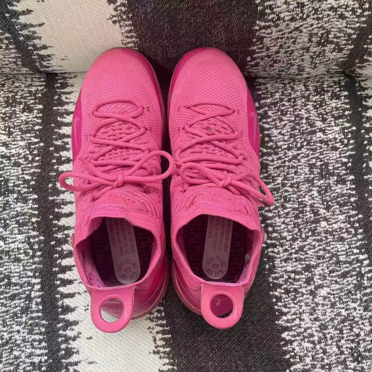Nike Nike KD Pink Lowtop Sneakers 13 Men Size US 13 / EU 46 - 7 Thumbnail