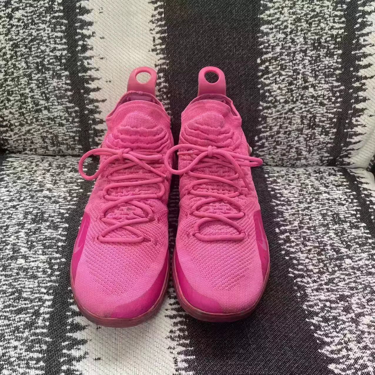 Nike Nike KD Pink Lowtop Sneakers 13 Men Size US 13 / EU 46 - 2 Thumbnail