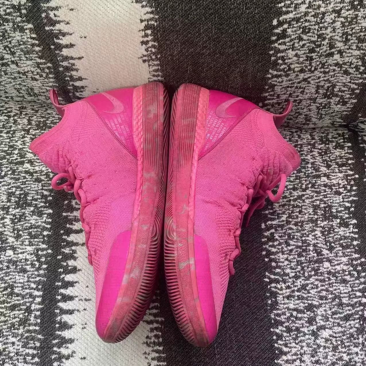 Nike Nike KD Pink Lowtop Sneakers 13 Men Size US 13 / EU 46 - 4 Thumbnail