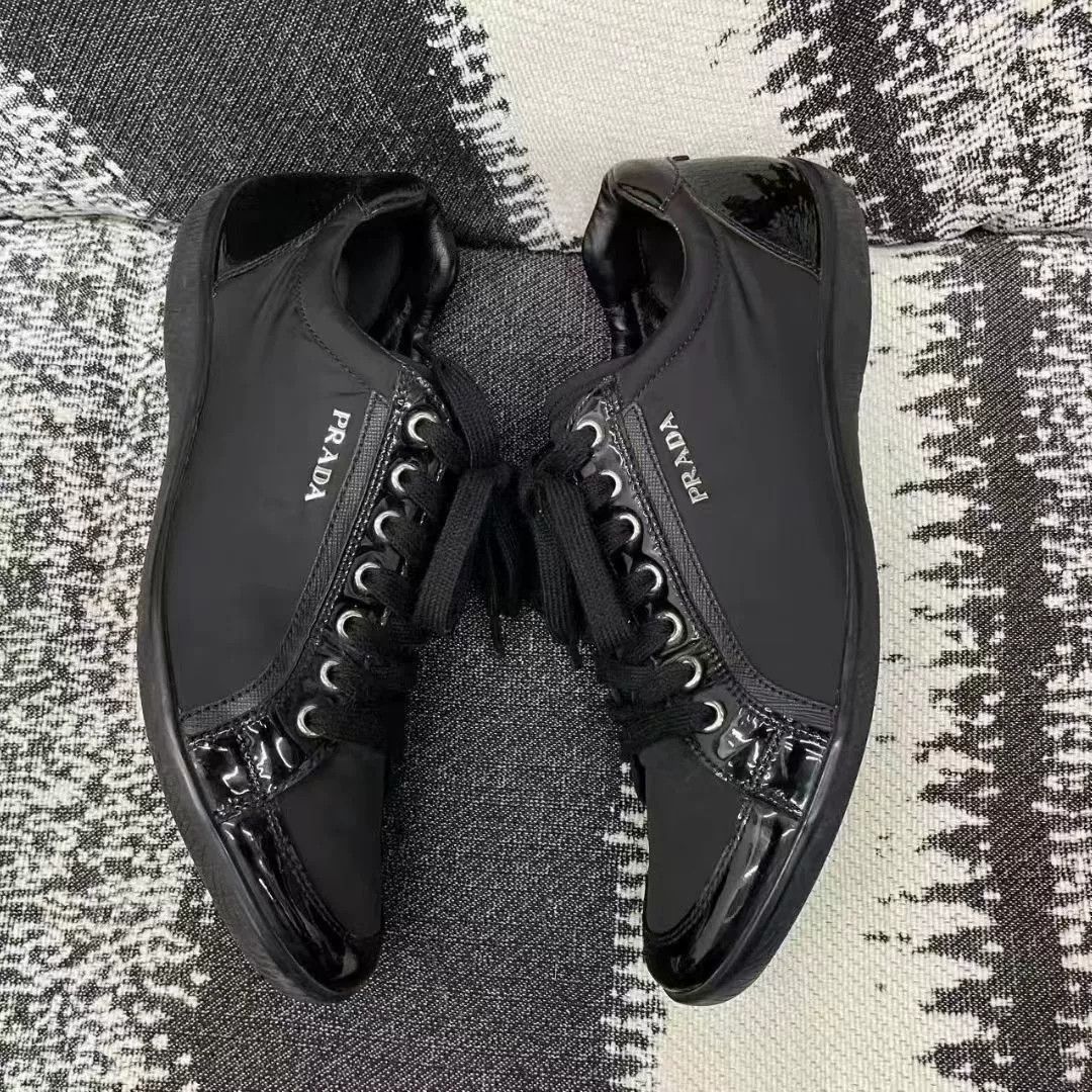 Prada Prada Casual Black Lowtop Sneakers 7 Men Size US 7 / EU 40 - 5 Thumbnail