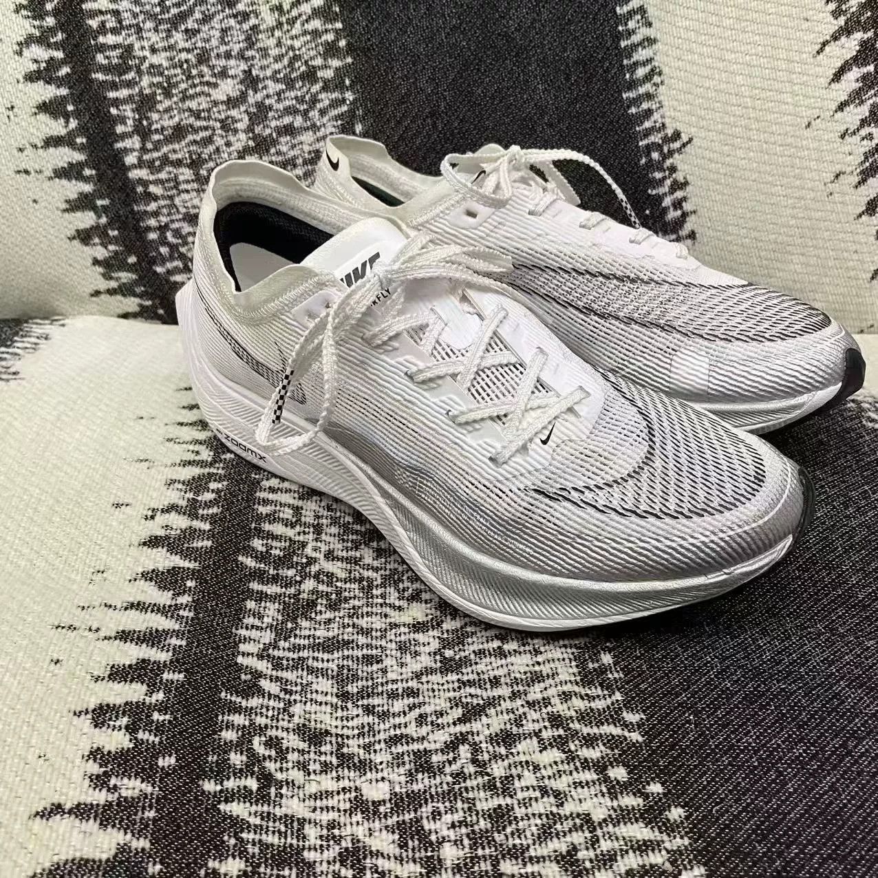 Nike Nike ZOOM White Lowtop Sneakers 5.5 Men Size US 5.5 / EU 38 - 3 Thumbnail