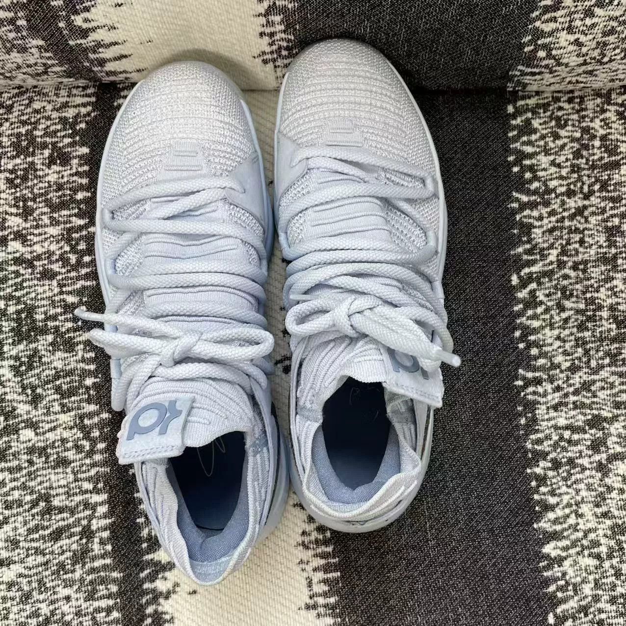 Nike Nike KD Blue Lowtop Sneakers 8 Men Size US 8 / EU 41 - 7 Thumbnail