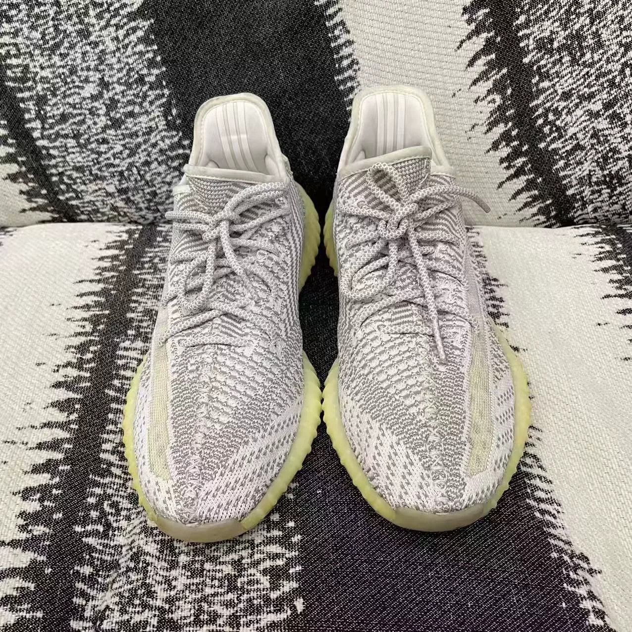 Adidas Adidas YEEZY White Lowtop Sneakers 12 Men Size US 12 / EU 45 - 2 Thumbnail
