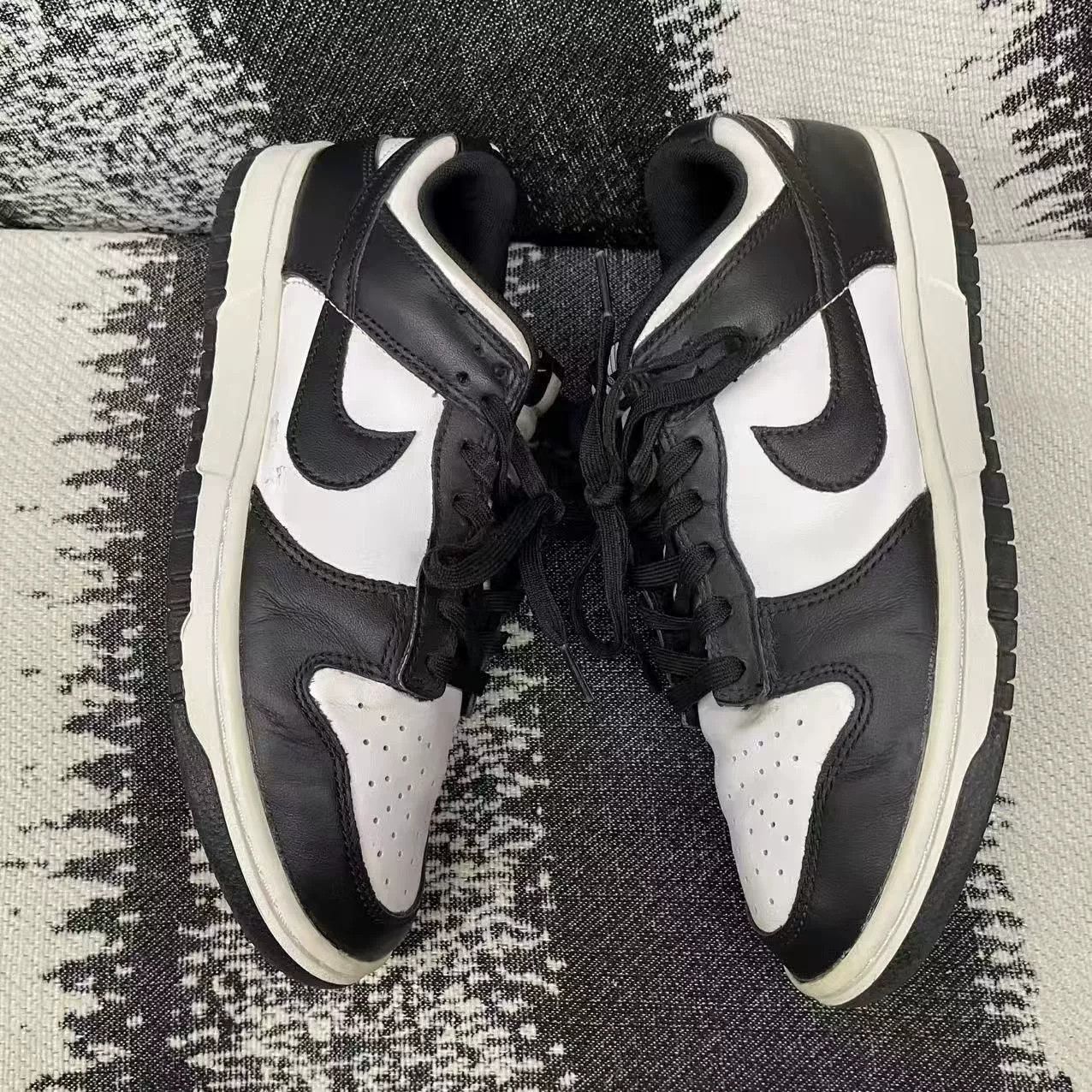 Nike Nike DUNK Black Lowtop Sneakers 8 Men Size US 8 / EU 41 - 4 Thumbnail